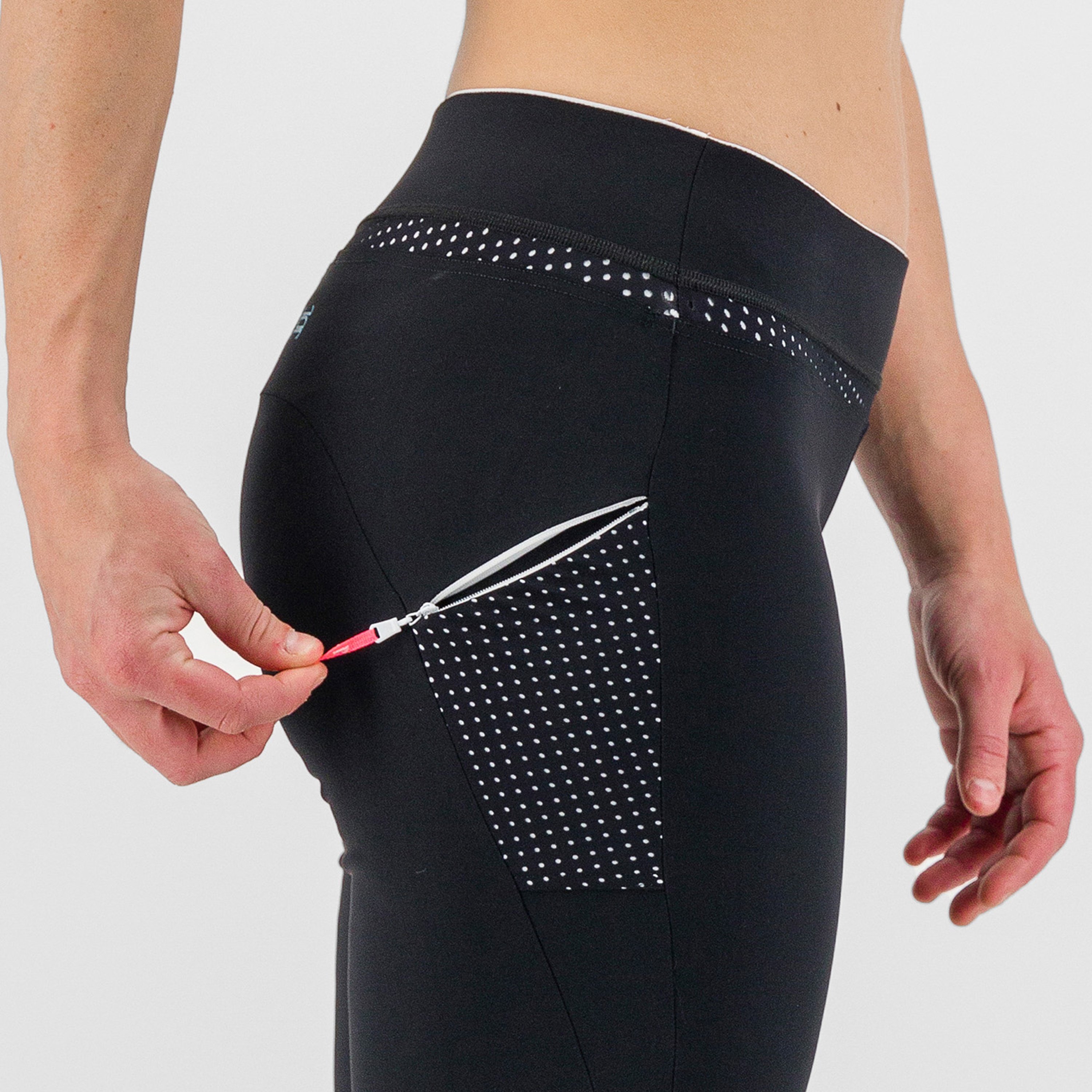 Easy w pant - black/white - karpos