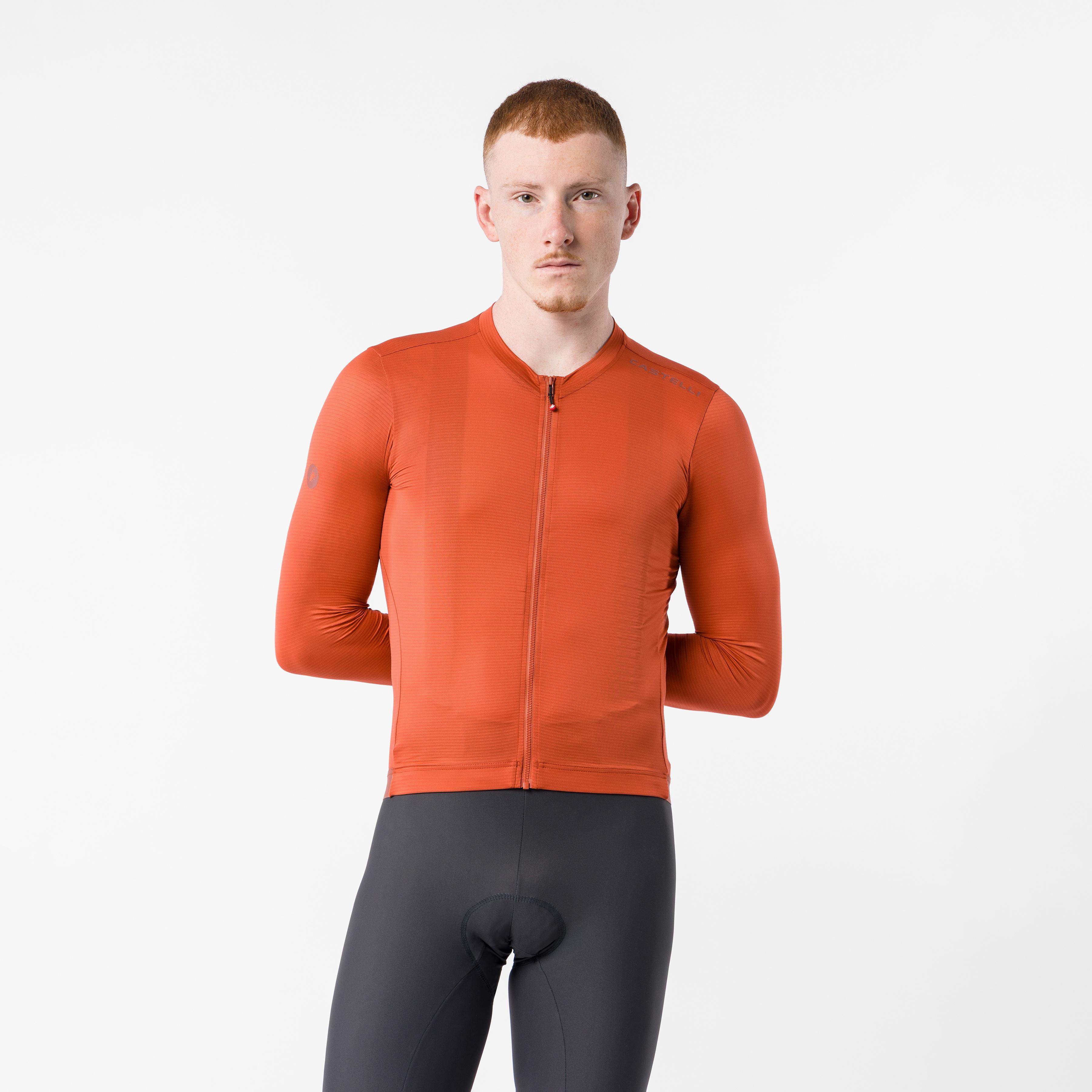 Espresso 2 ls jersey - paprika - castelli
