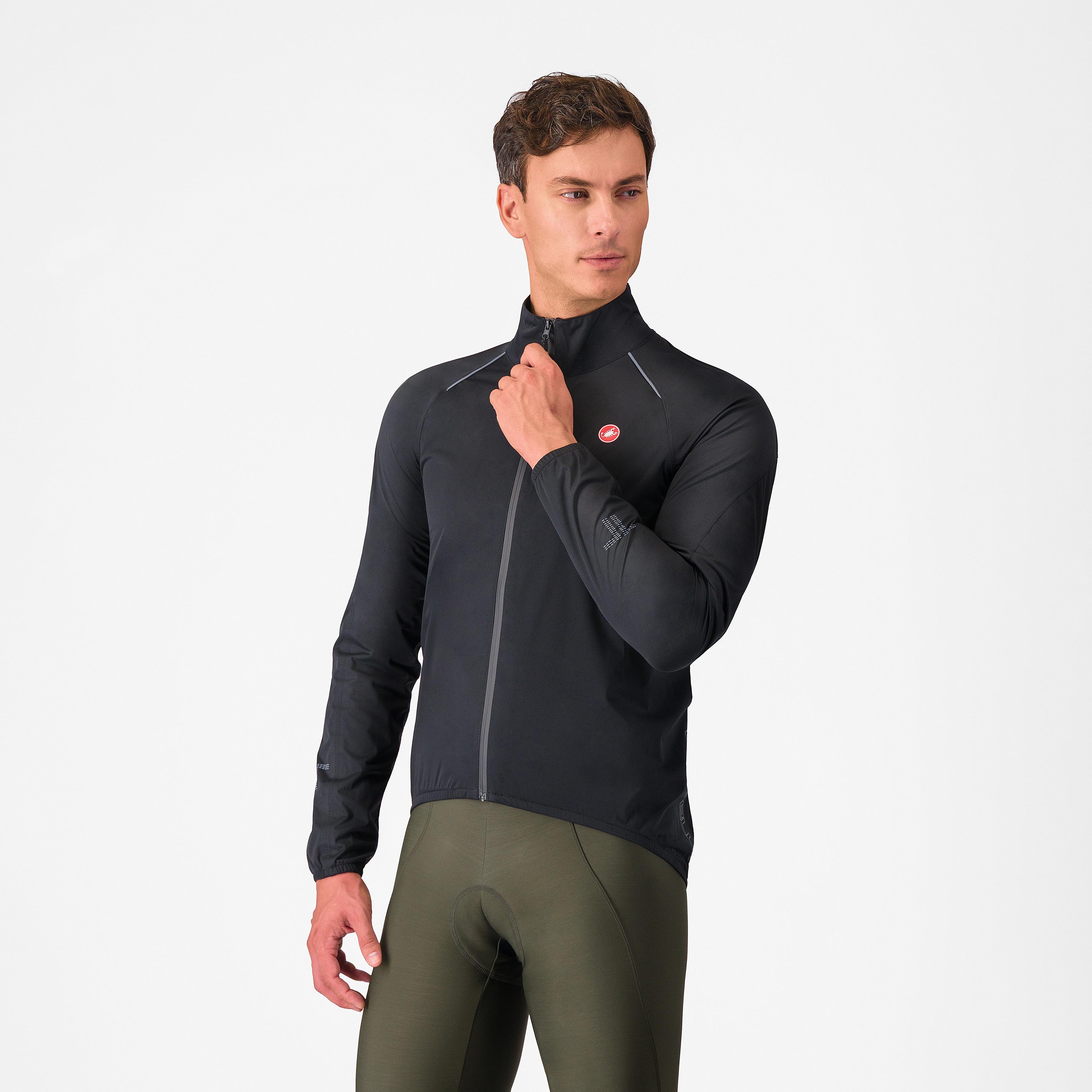 Emergency 3 rain jacket - light black - castelli