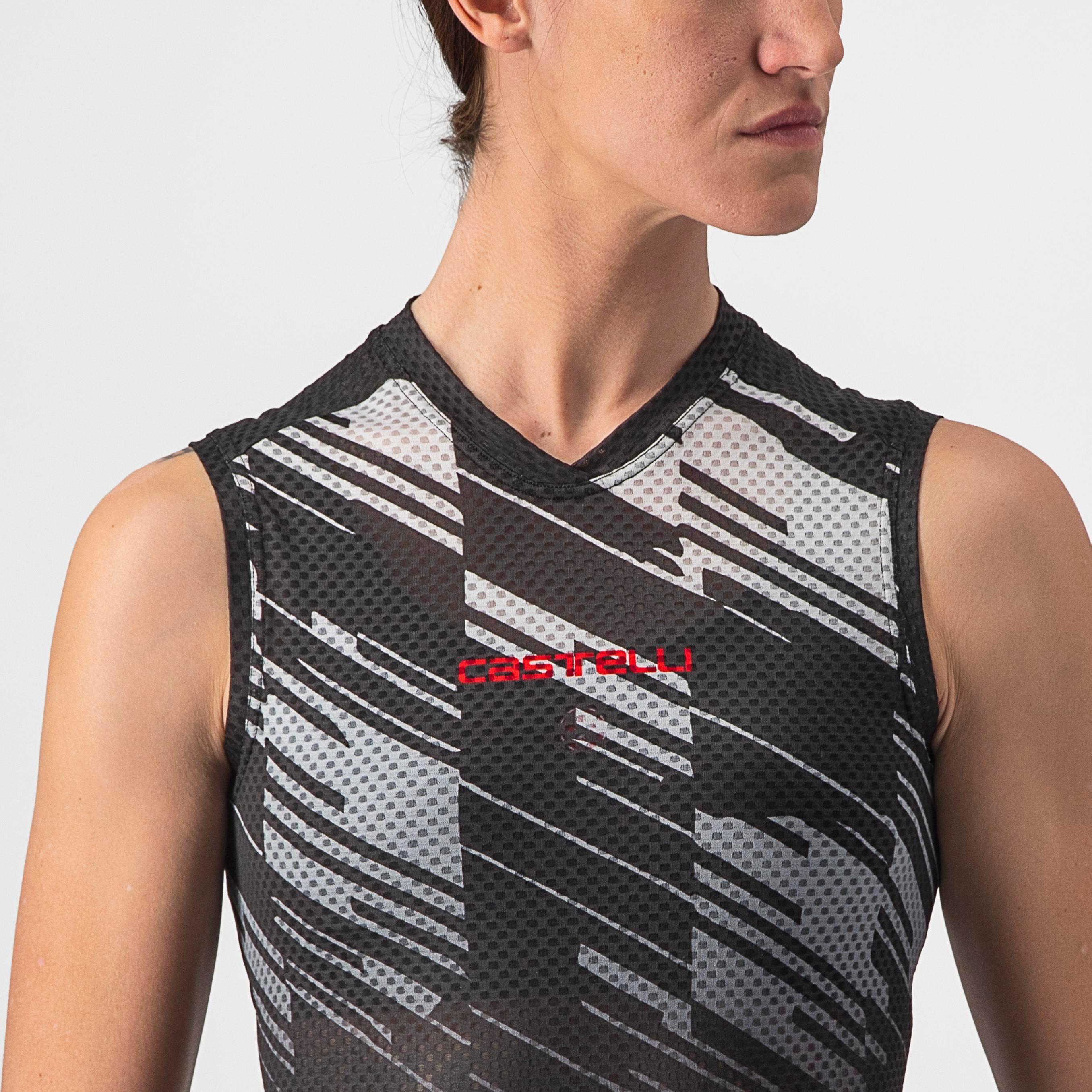 Insider w sleeveless - black - castelli
