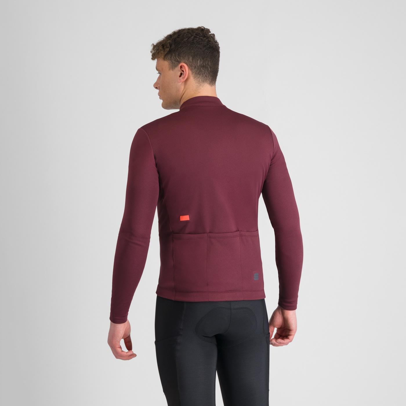 Classic thermal jersey - deep bordeaux - sportful