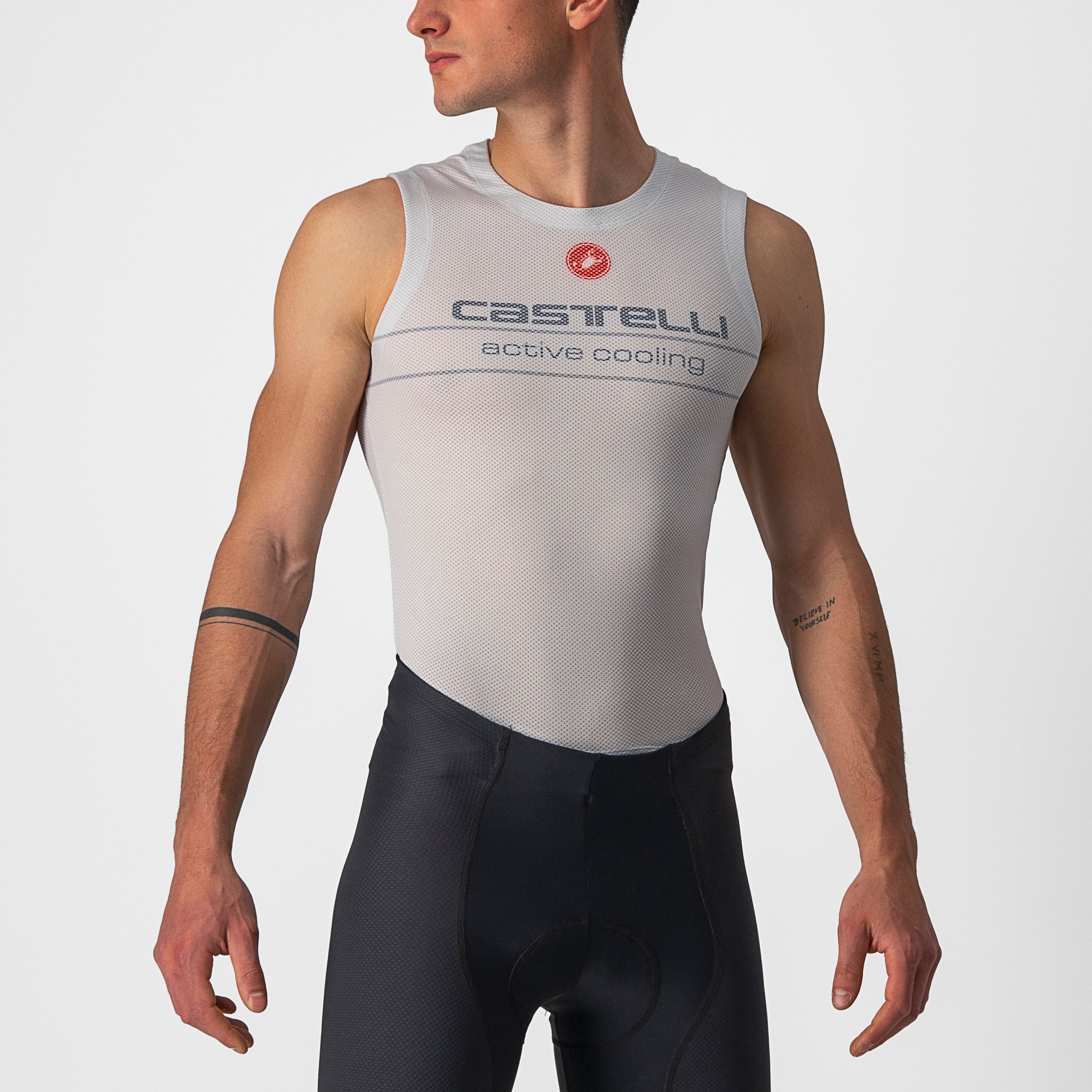 Active cooling sleeveless - silver gray - castelli