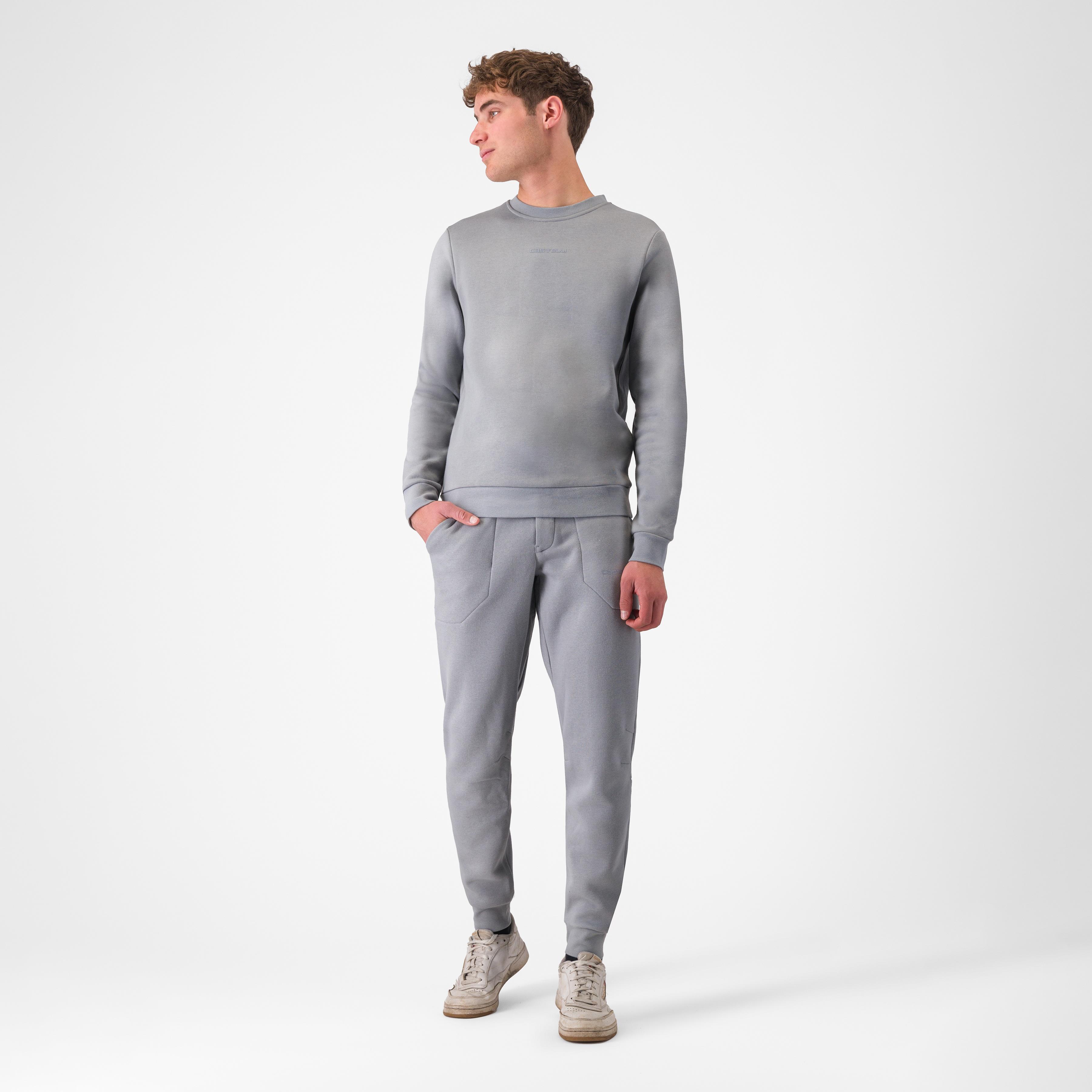 Classico sweatshirt - cool gray 8c - castelli