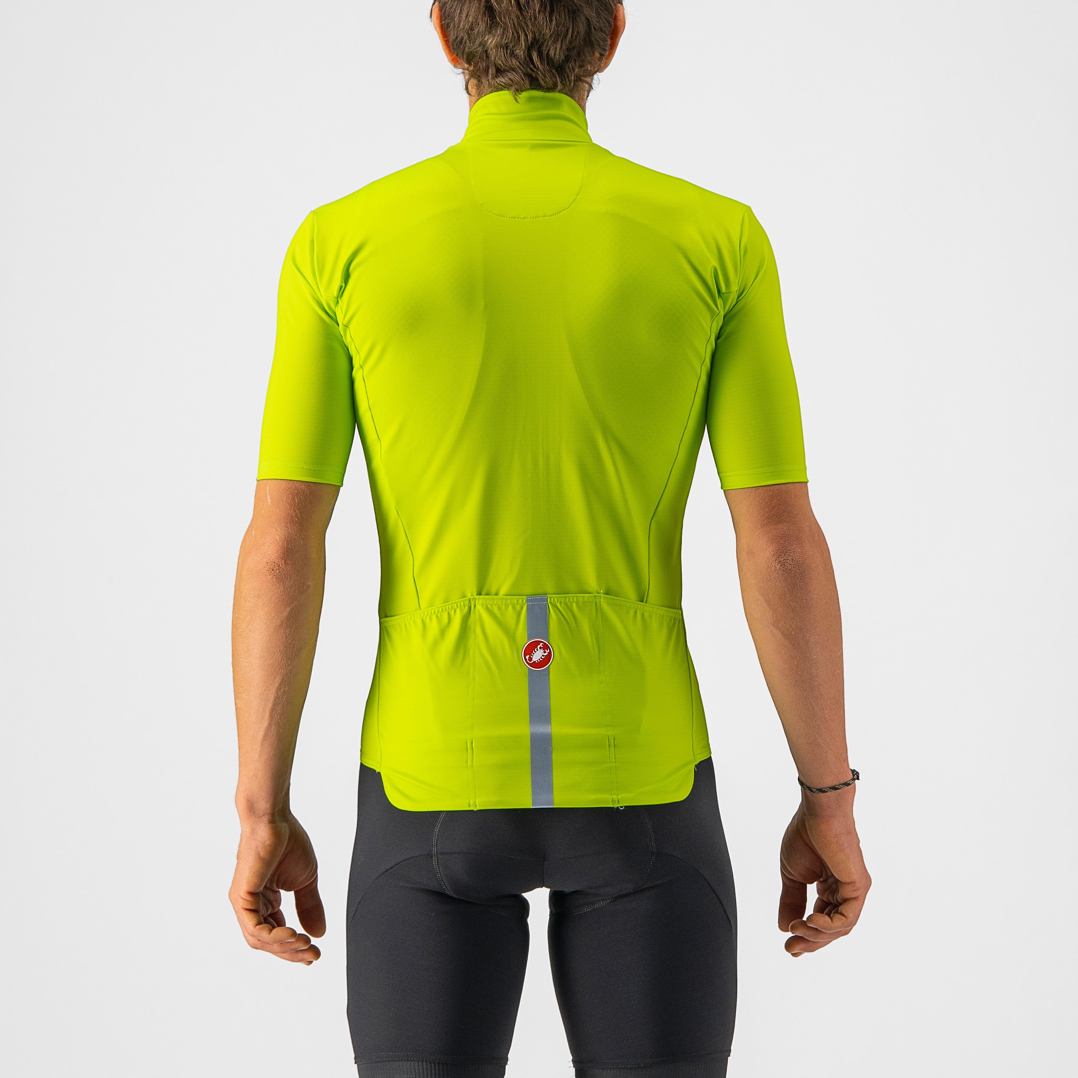 Pro thermal mid ss jersey - electric lime - castelli