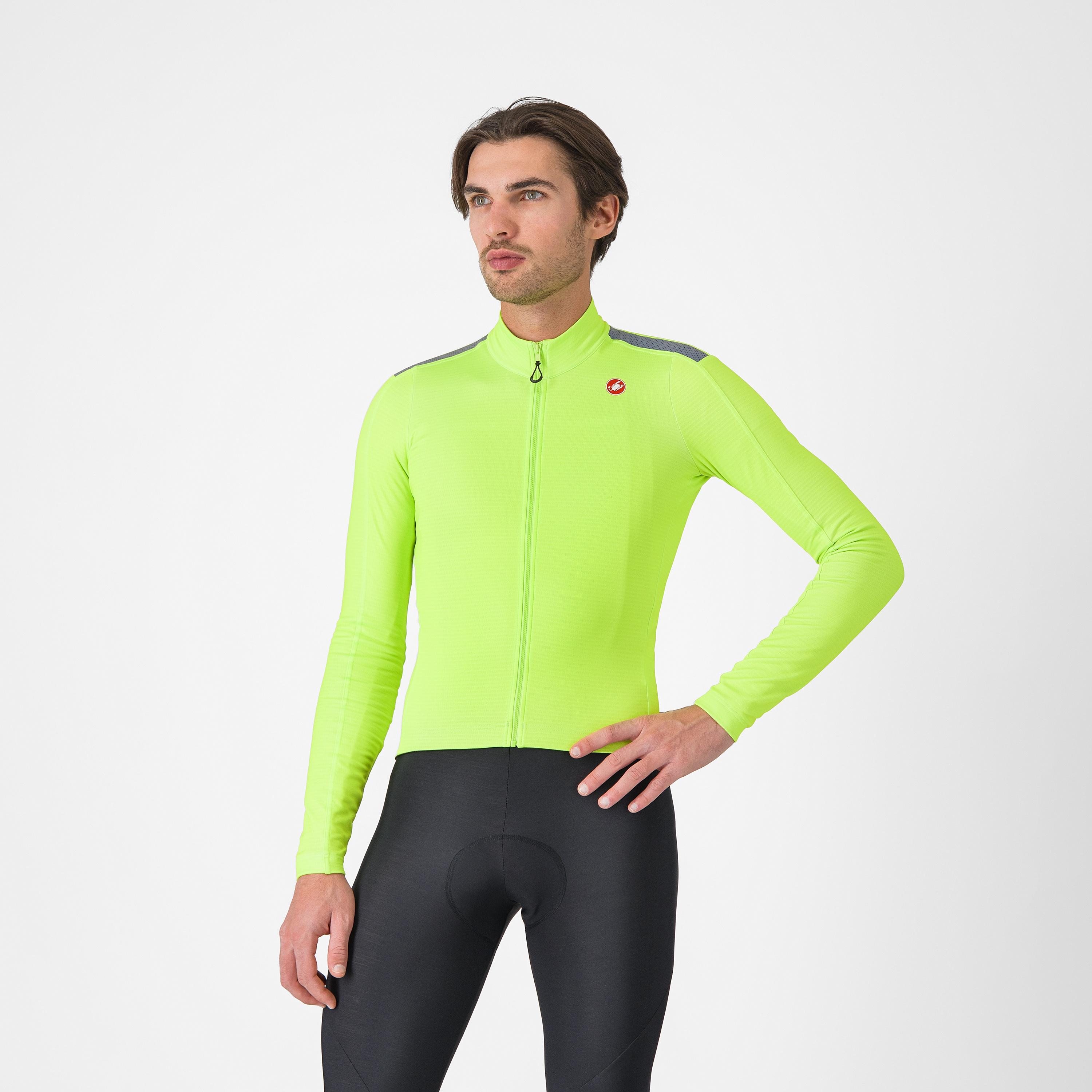 Puro 4 jersey - electric lime - castelli
