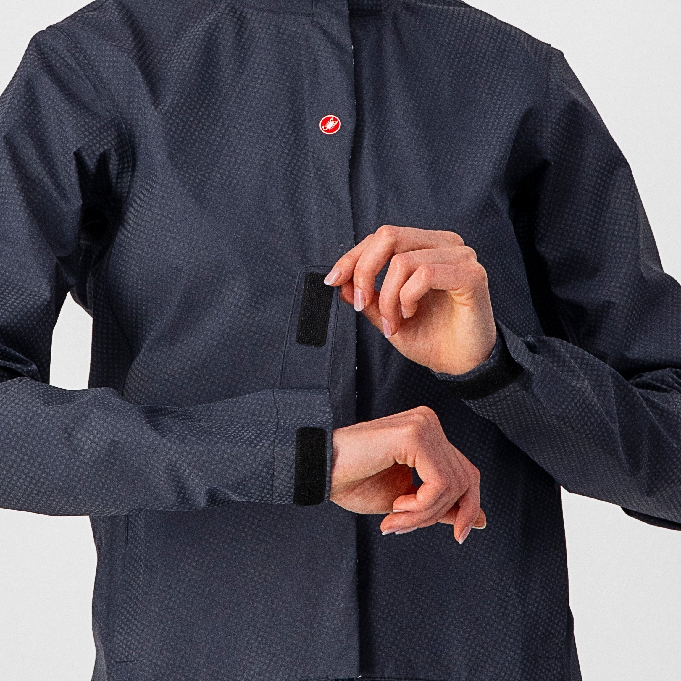 Commuter w reflex jacket - dark steel blue - castelli