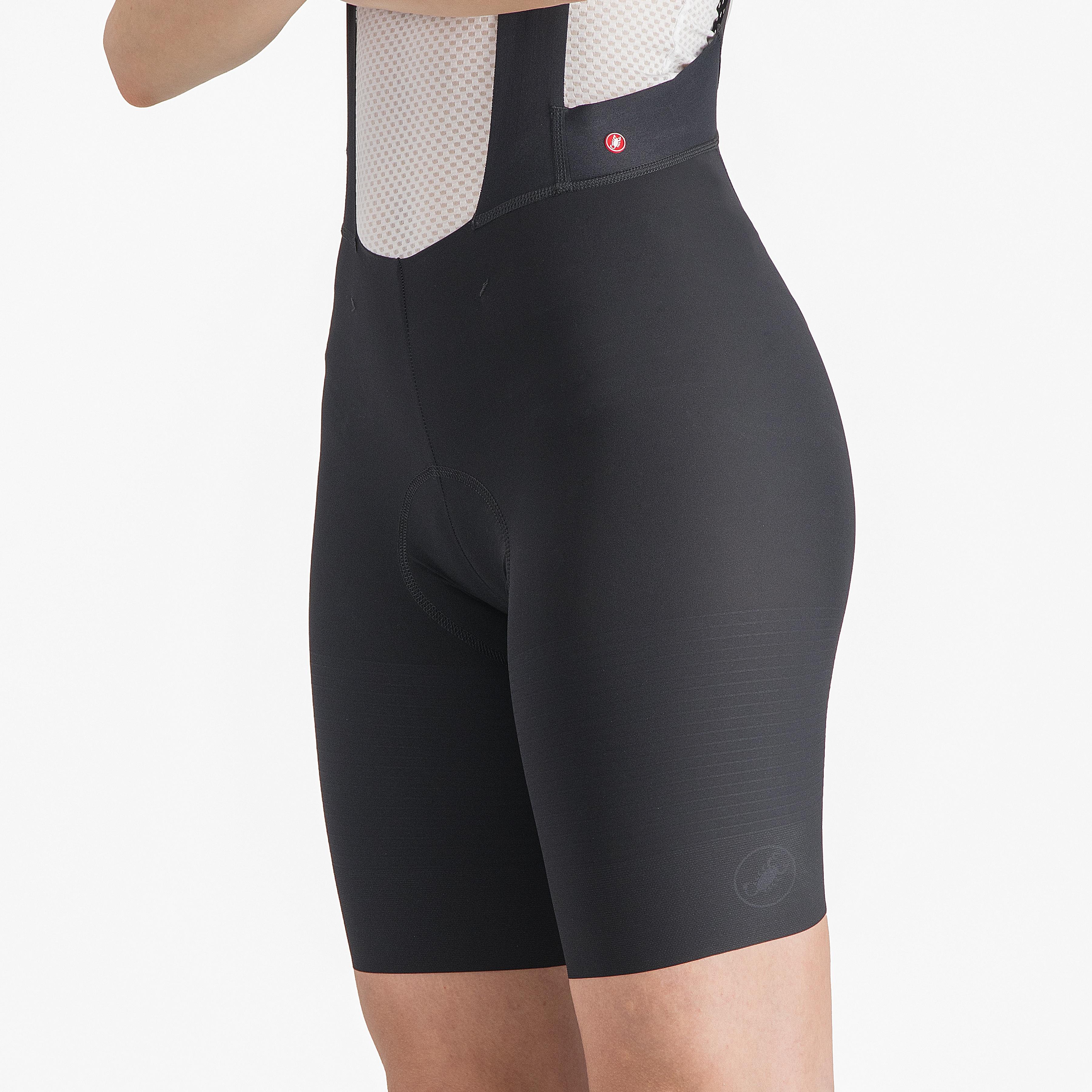 Premio black w bibshort - black - castelli