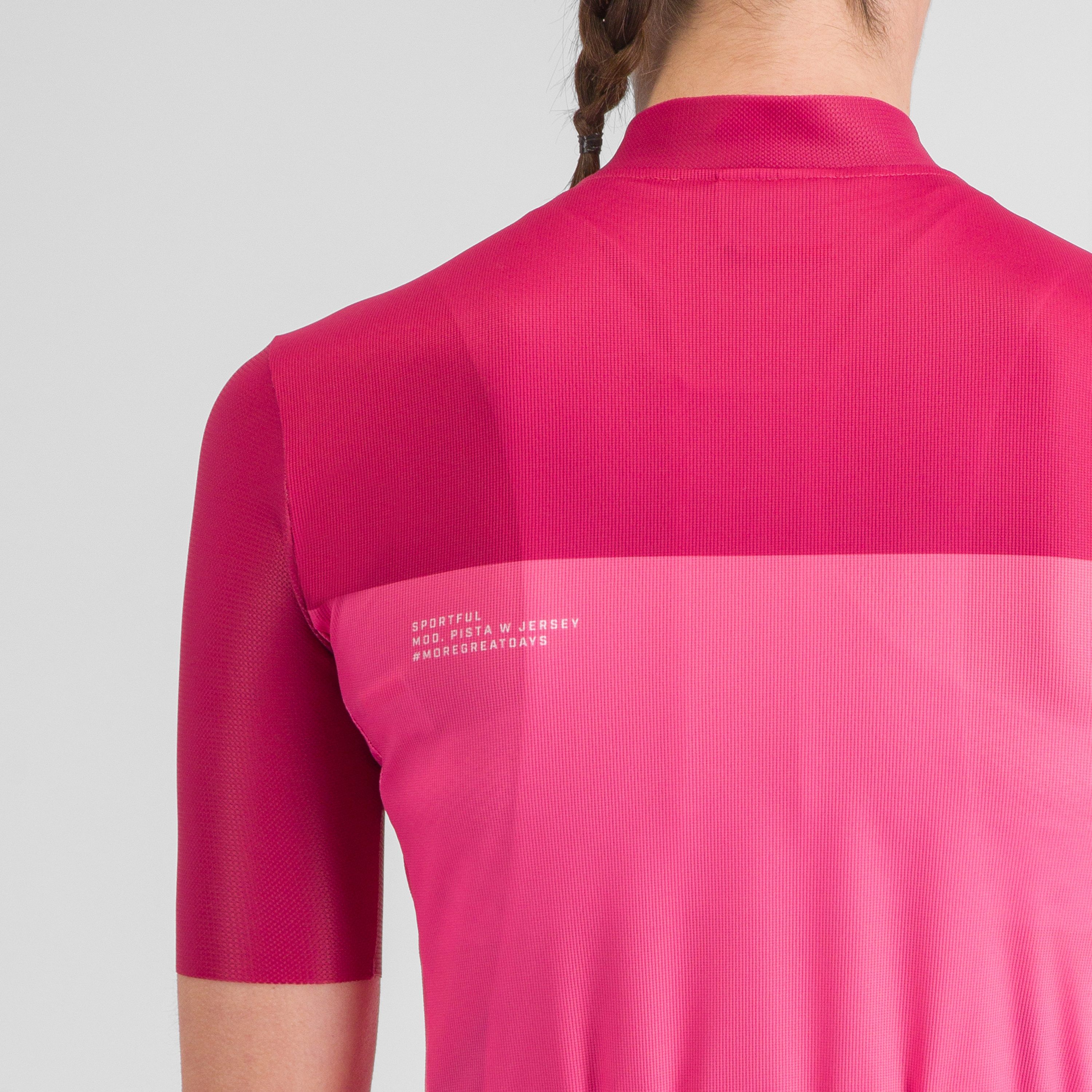 Pista w jersey - carmine rose cyclamen - sportful
