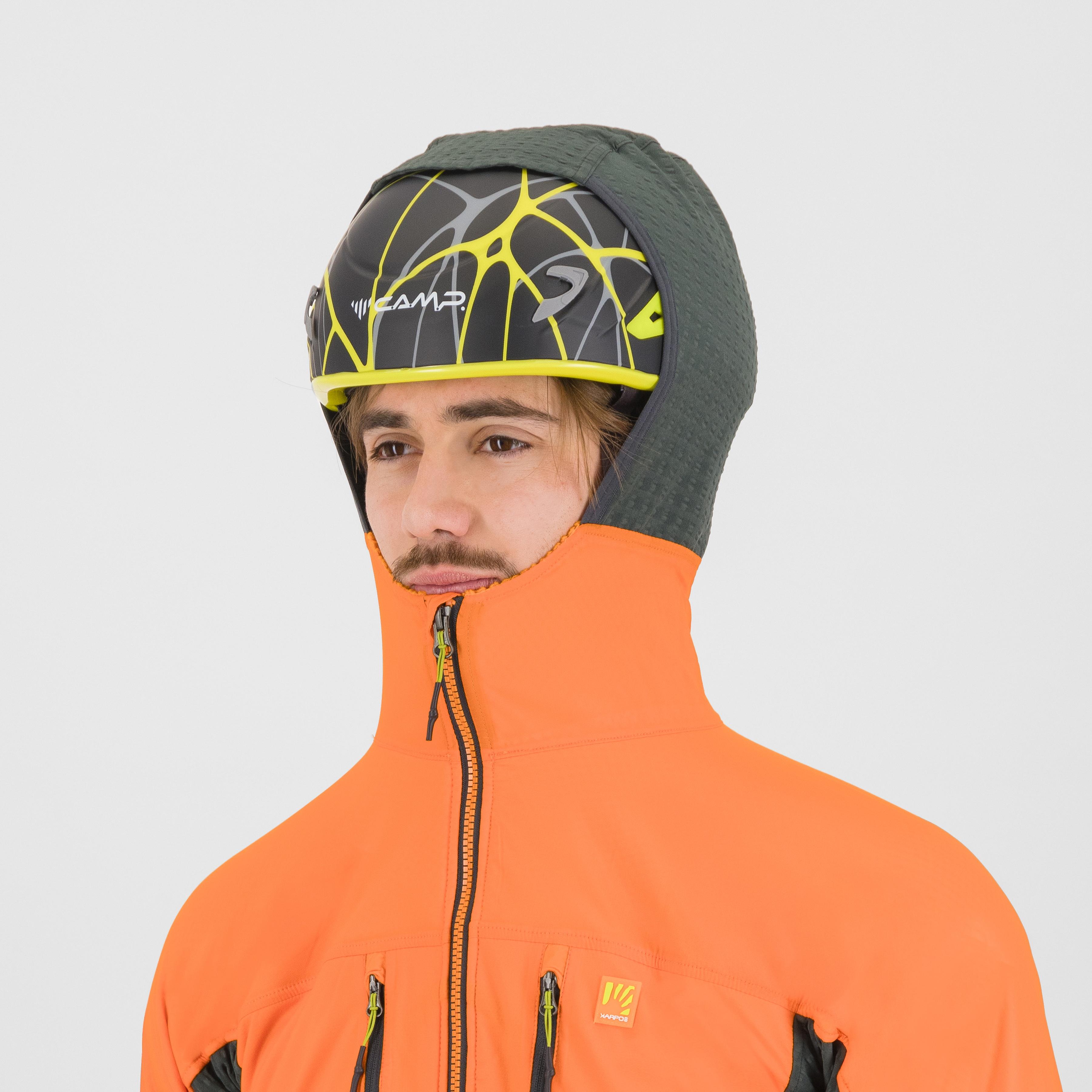 Alagna plus 2.0 jacket - vibr.orange/woodl.gray - karpos