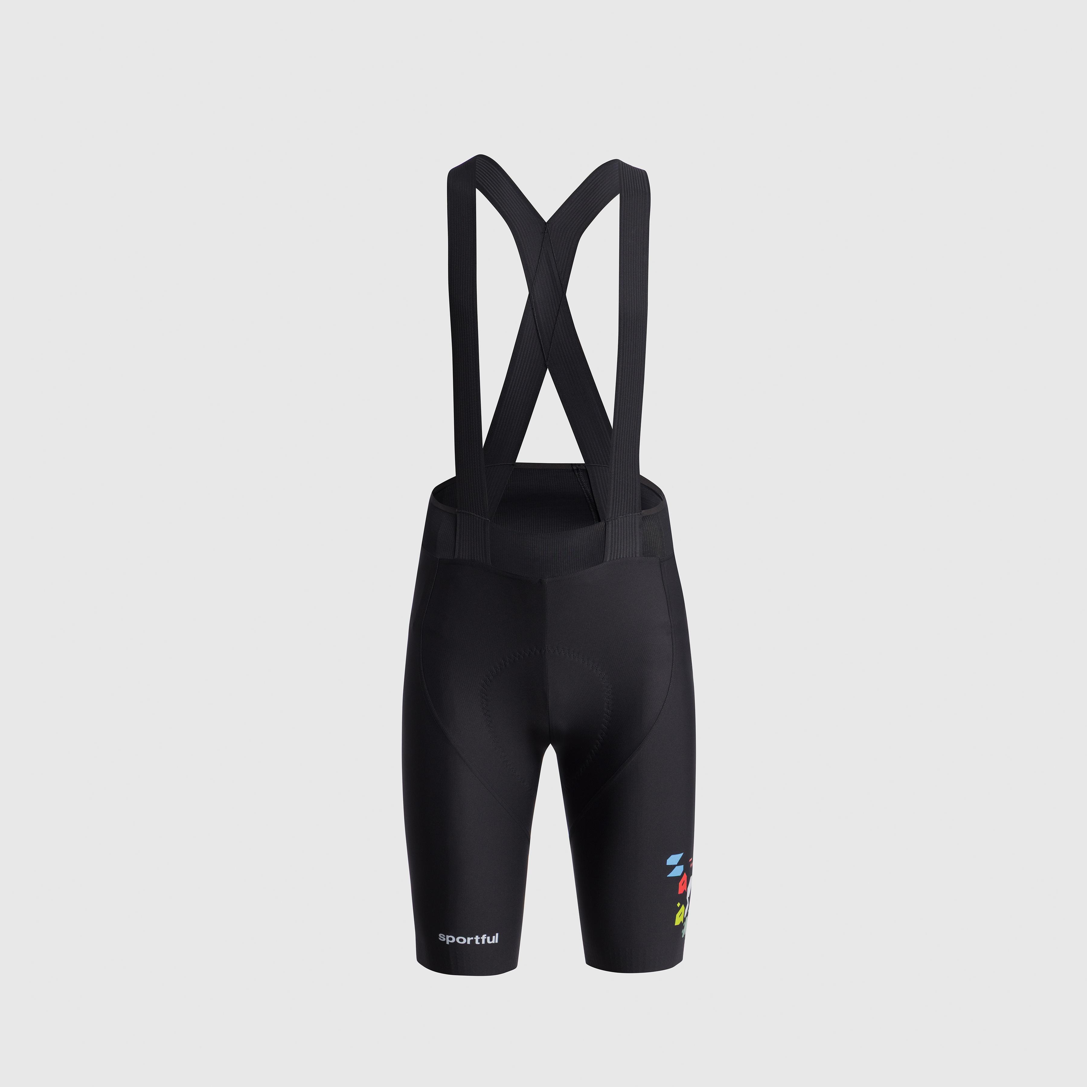 Sagan ltd 2 bibshort - black - sagan 10th anniversary - sportful