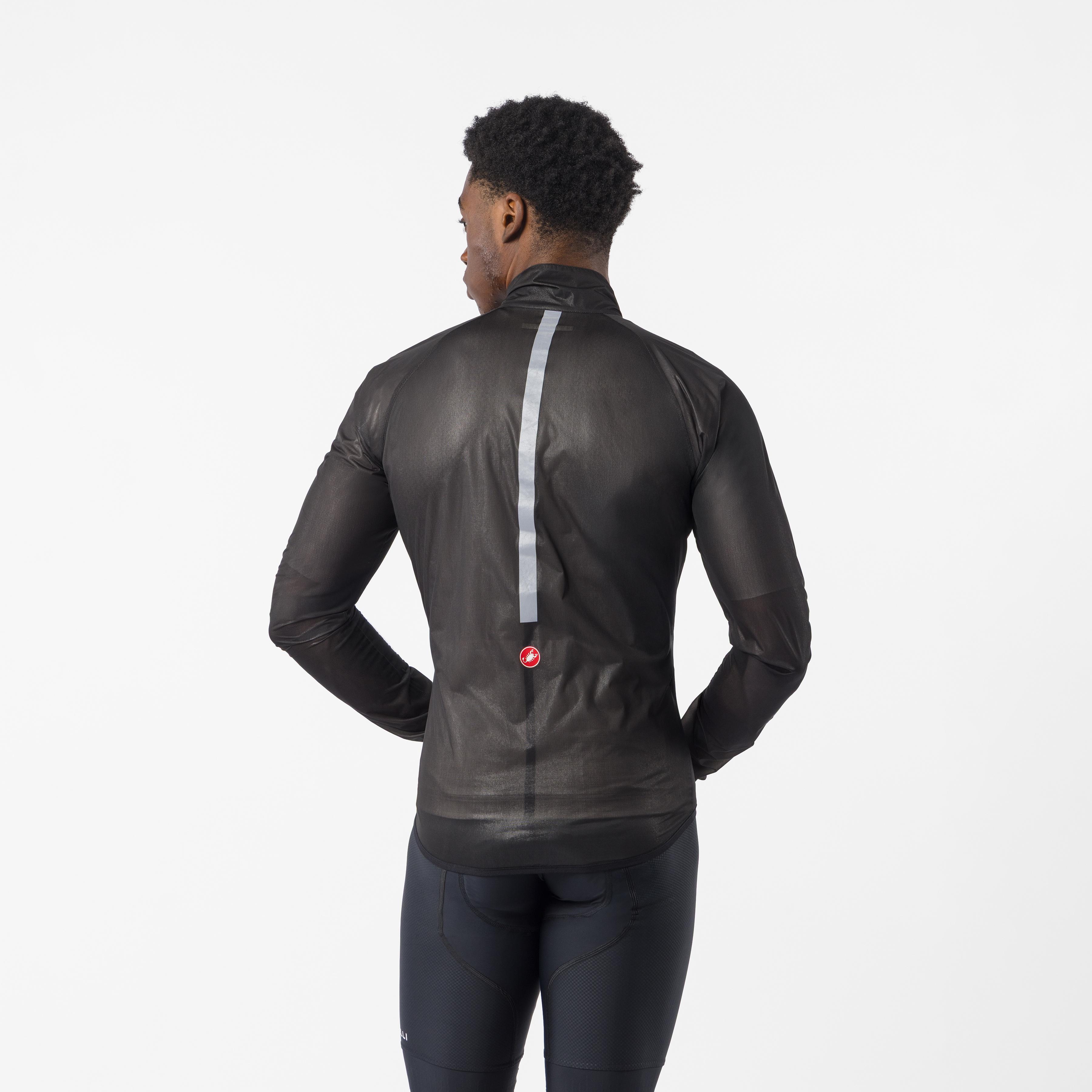 Squall shell jacket - light black/silver gray - castelli