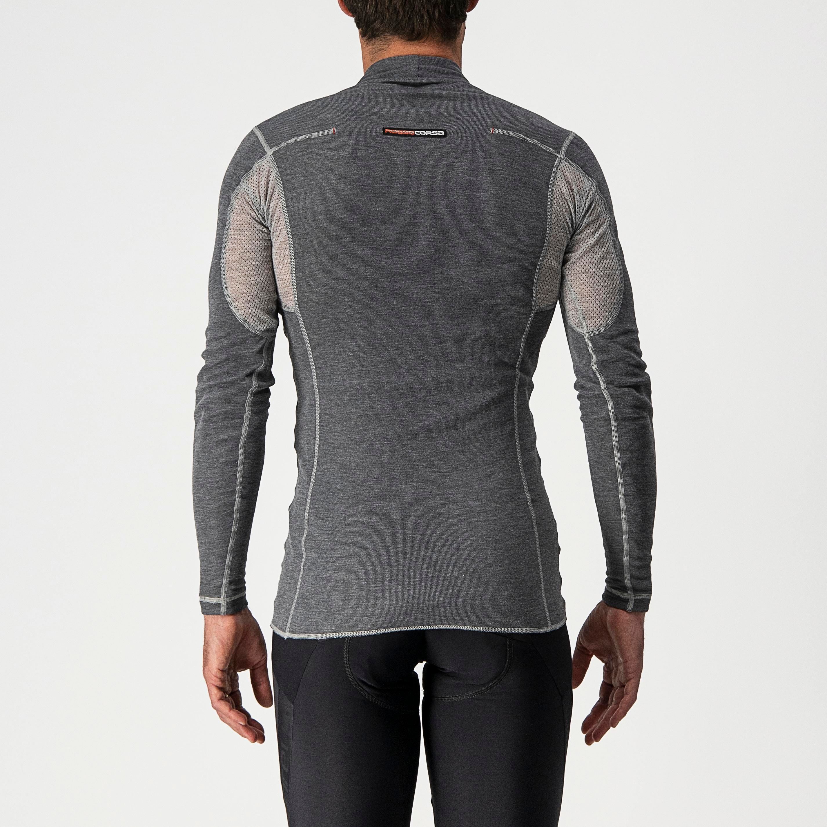 Flanders warm long sleeve - gray - castelli