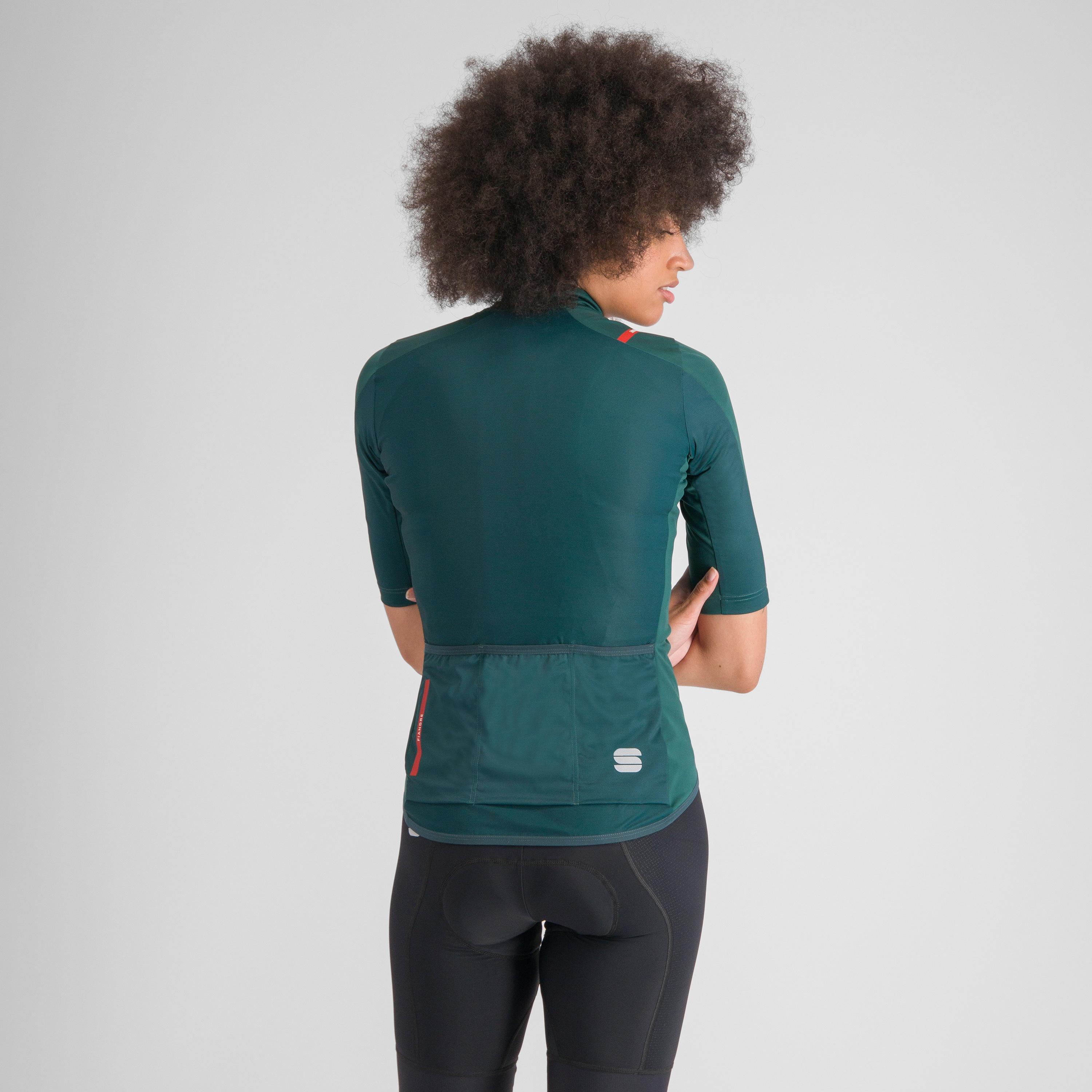 Fiandre light  short sleeve w jacket - shrub green - sportful