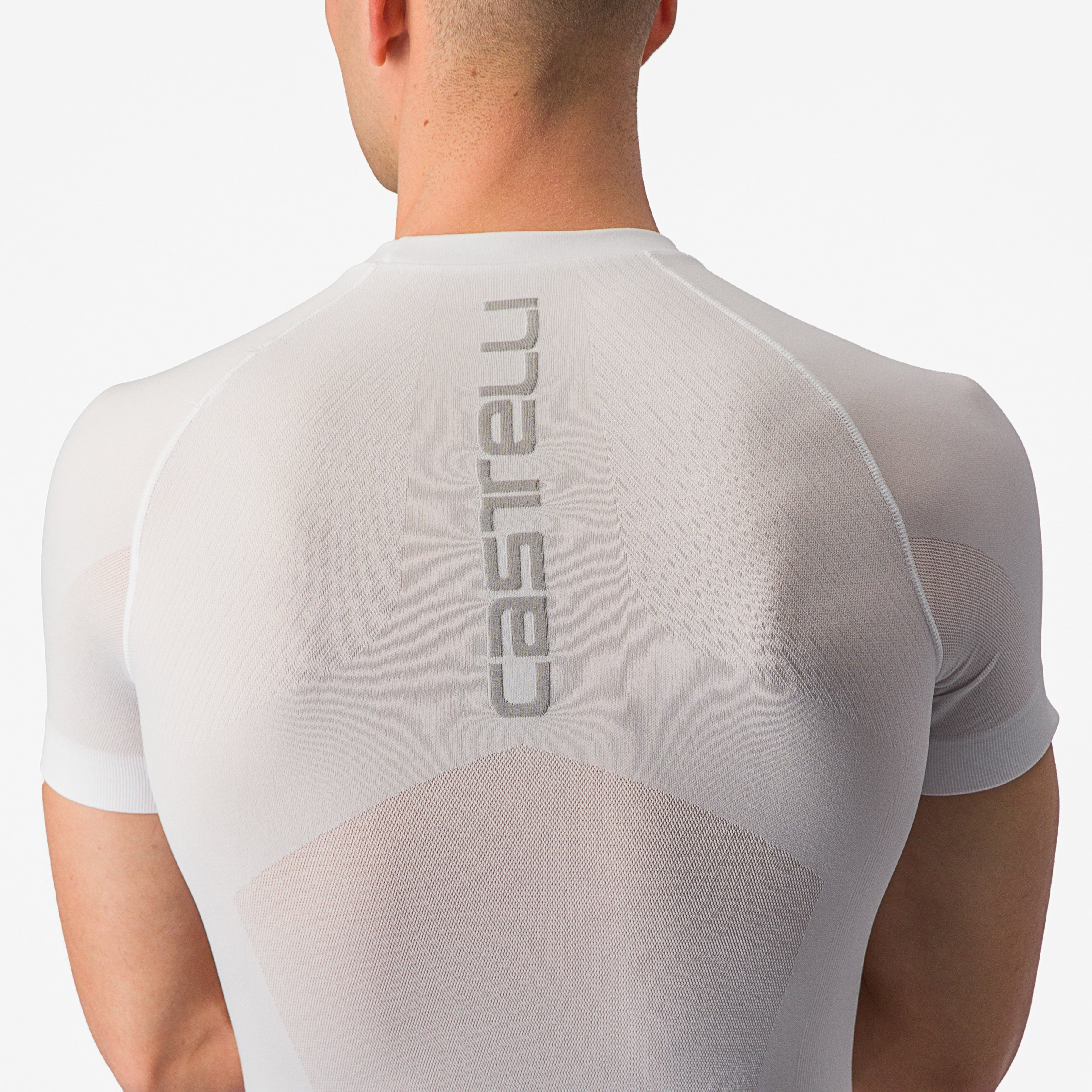 Core seamless base layer ss - white - castelli