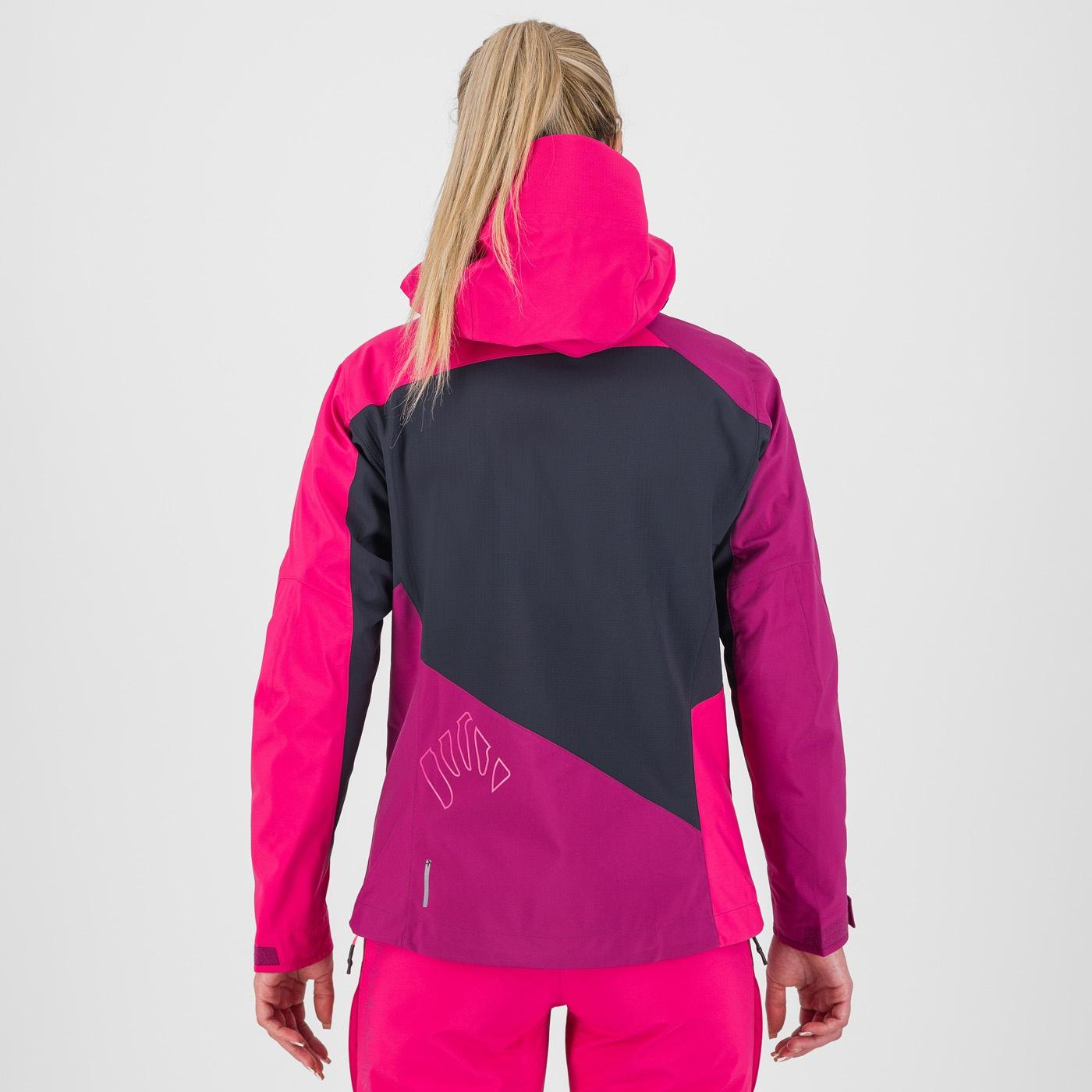 Marmolada w jacket - vulcan/boysenberry/pink - karpos