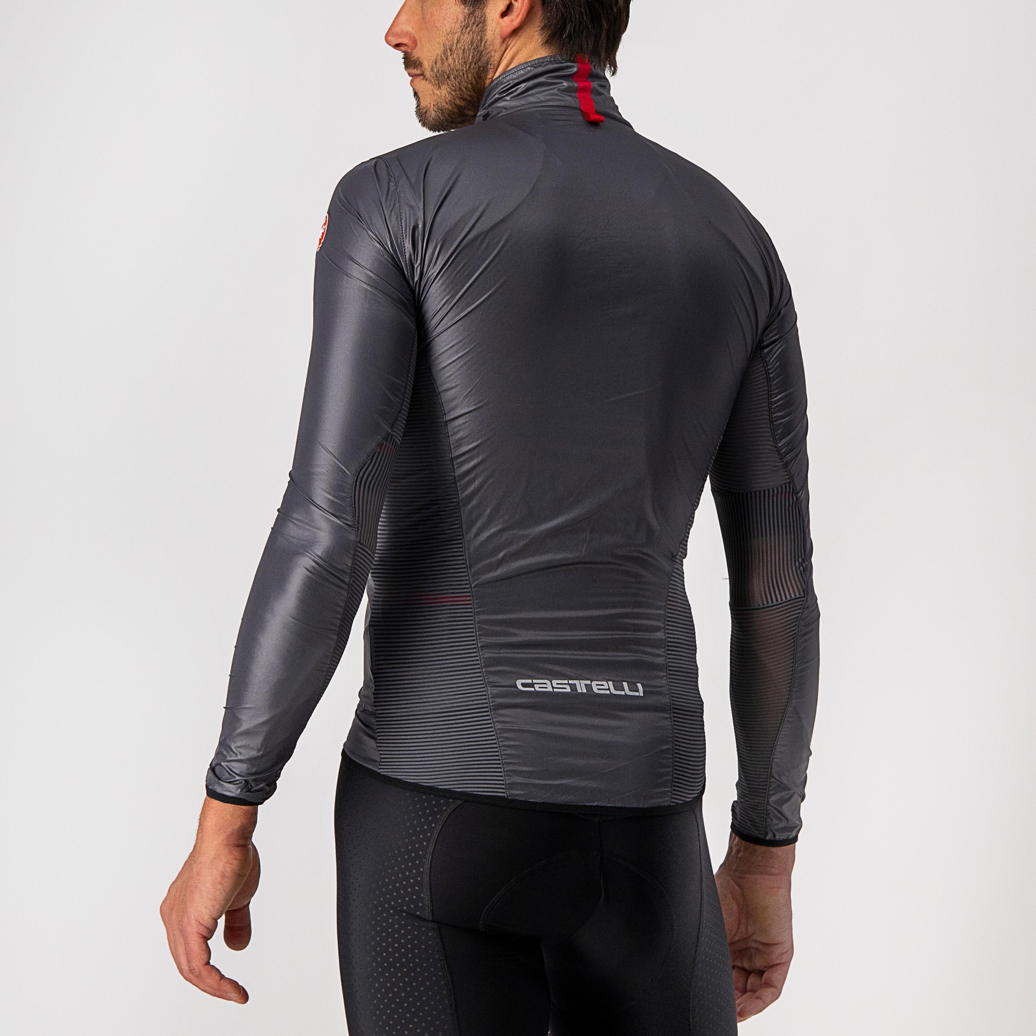 Aria shell jacket - dark gray - castelli