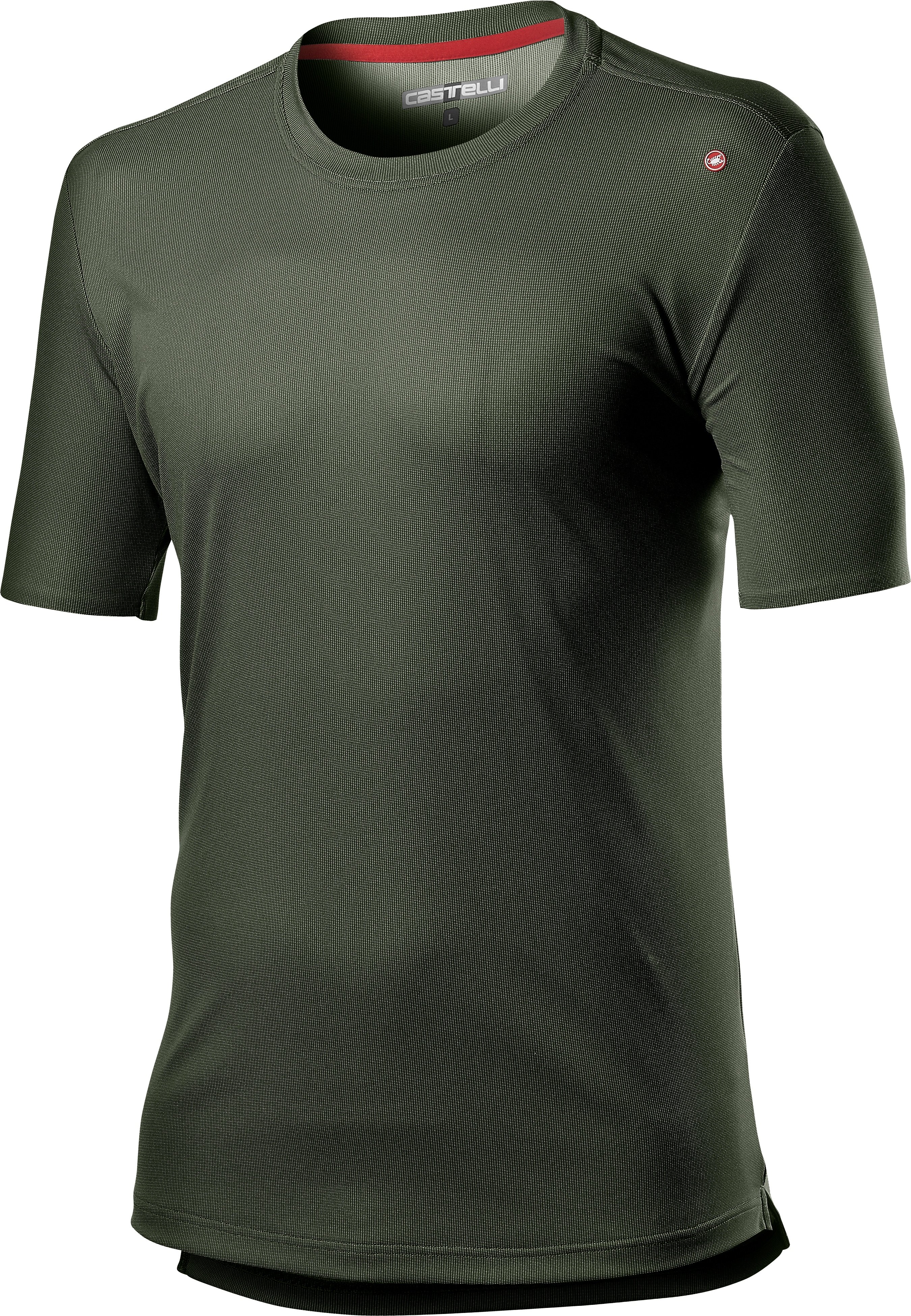 Tech tee - military green - castelli