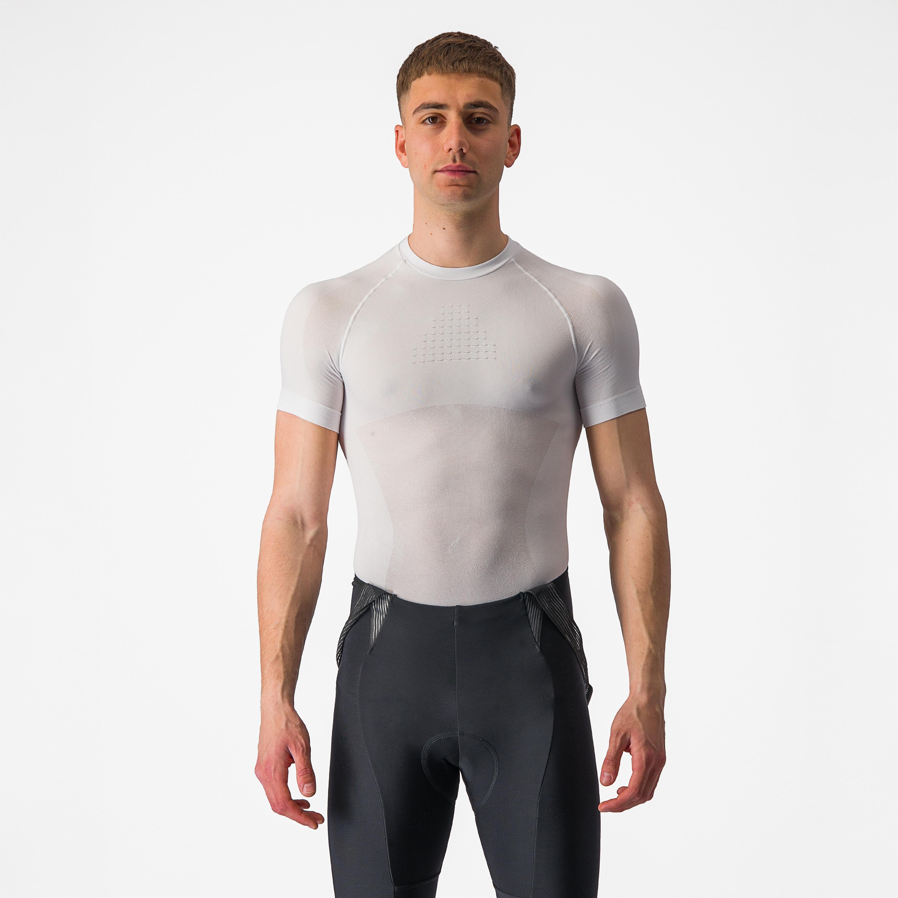 Core seamless base layer ss - white - castelli