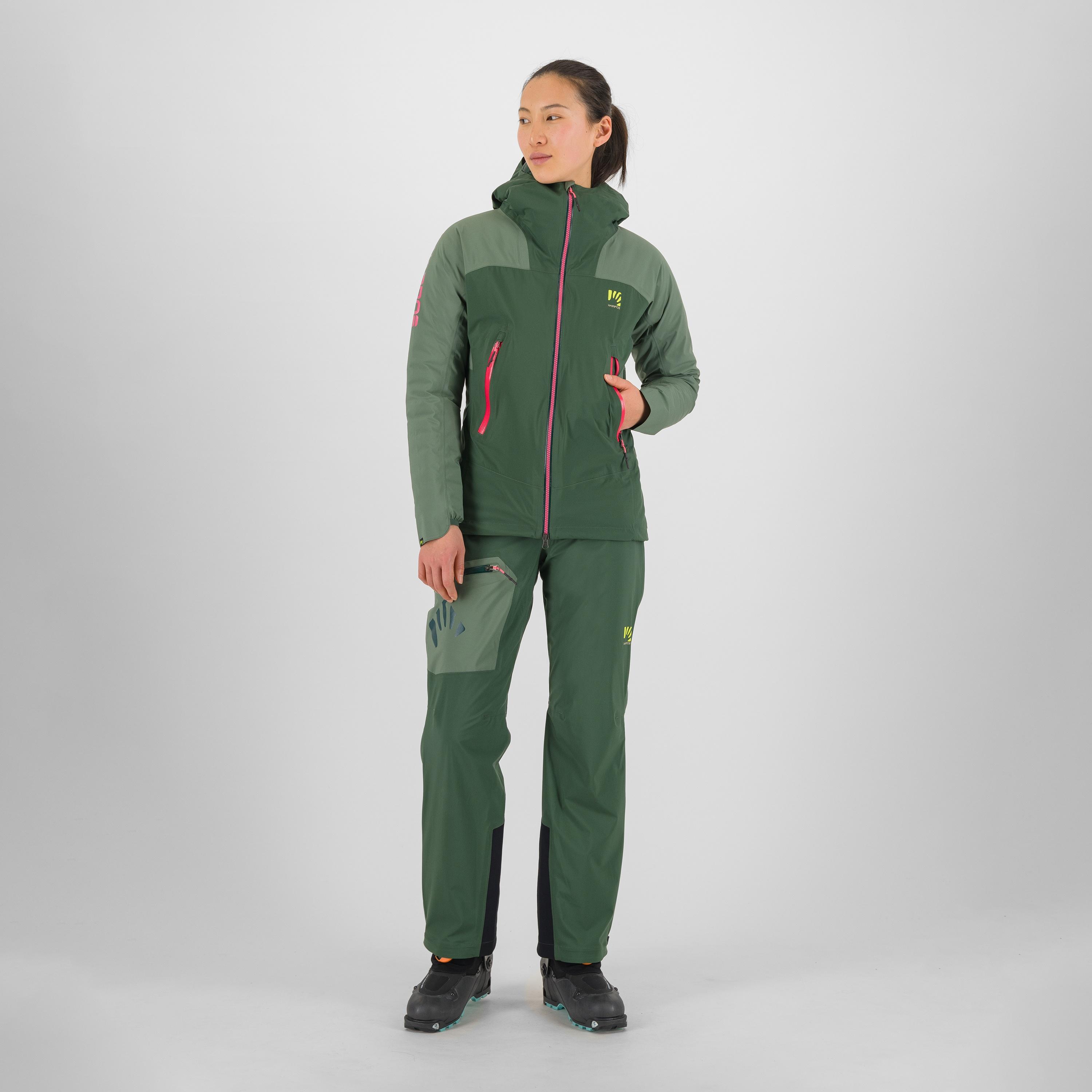 Valsesia shell w jacket - jungle green/duck green - karpos