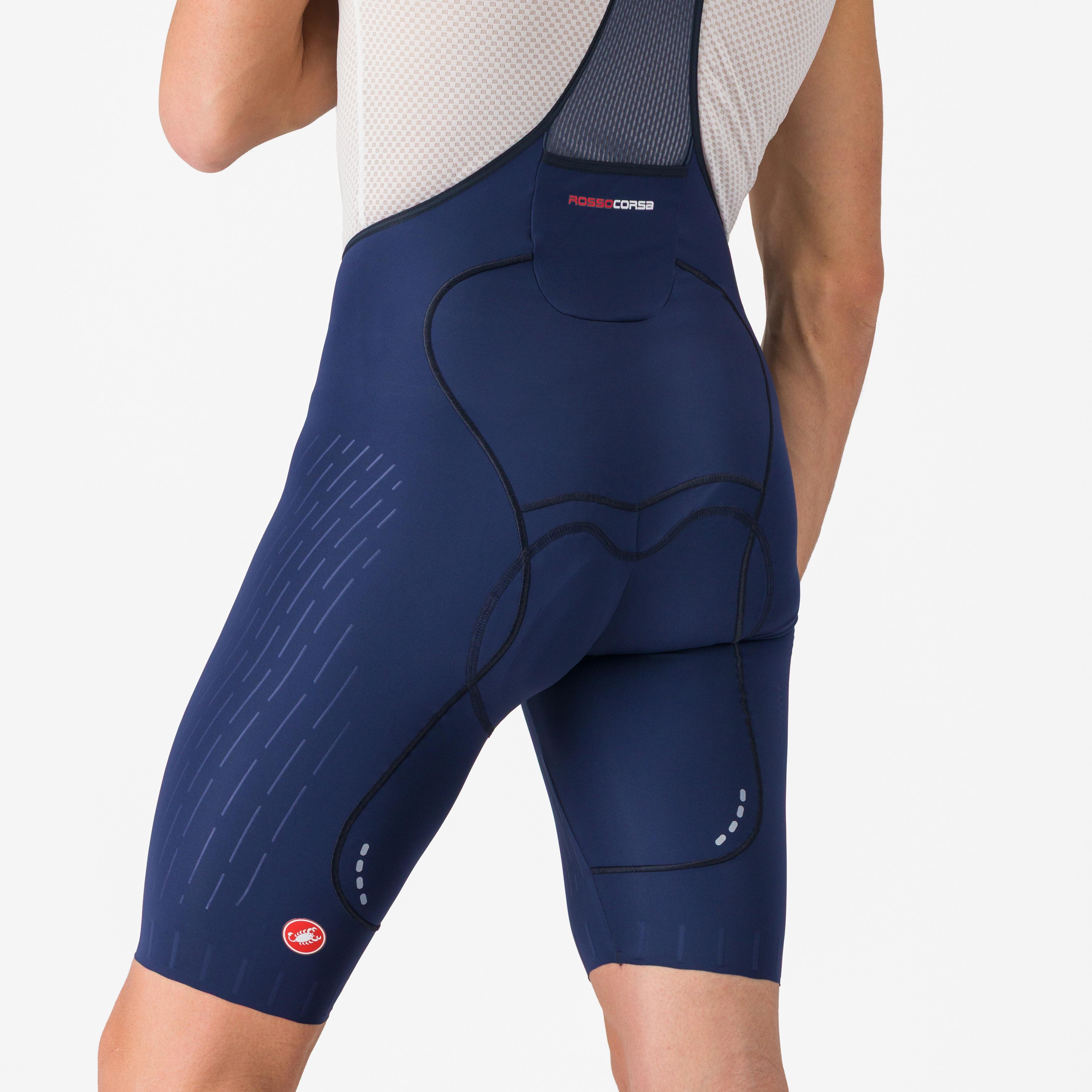 Free aero race s bibshort - belgian blue - castelli