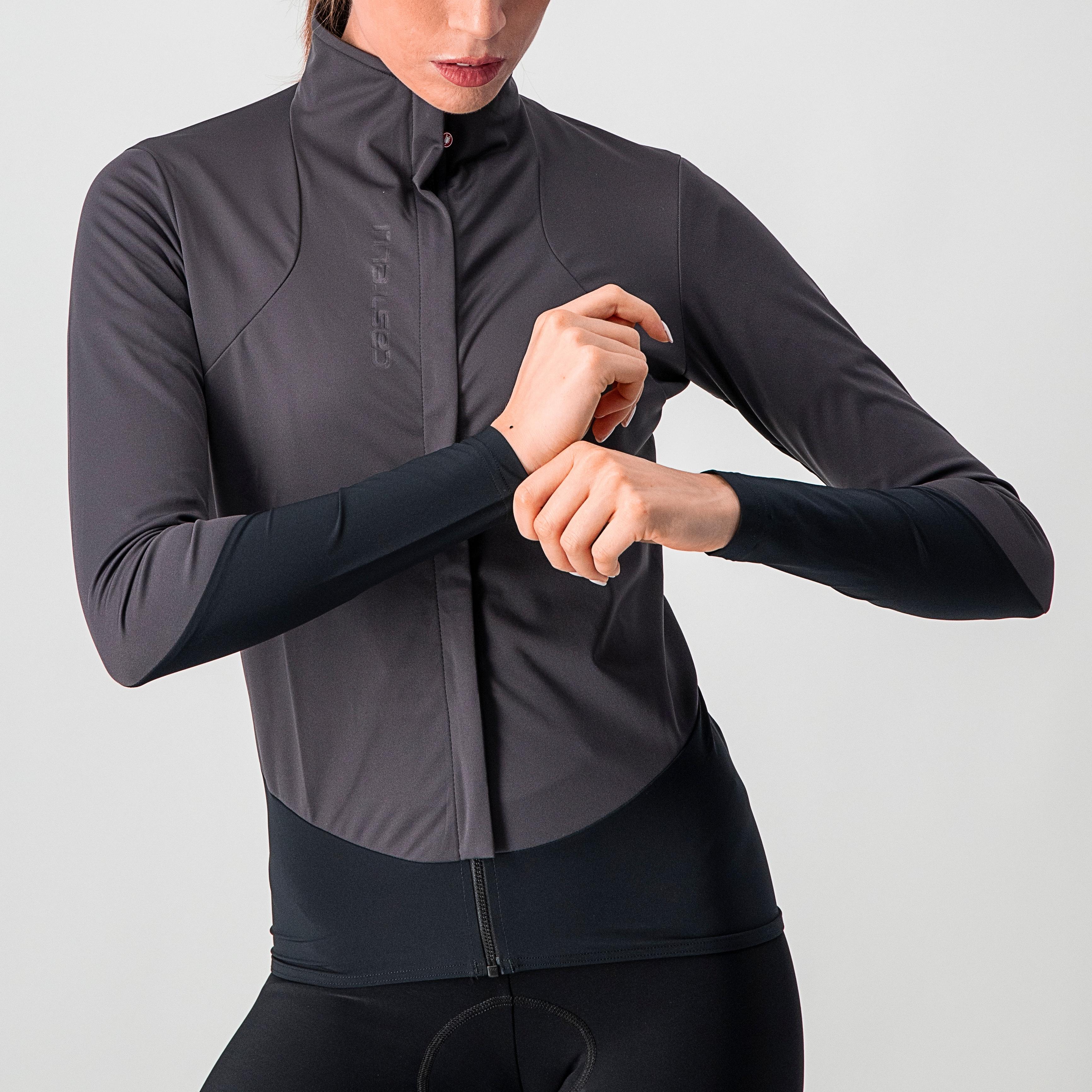 Beta ros w jacket - dark gray/black - castelli