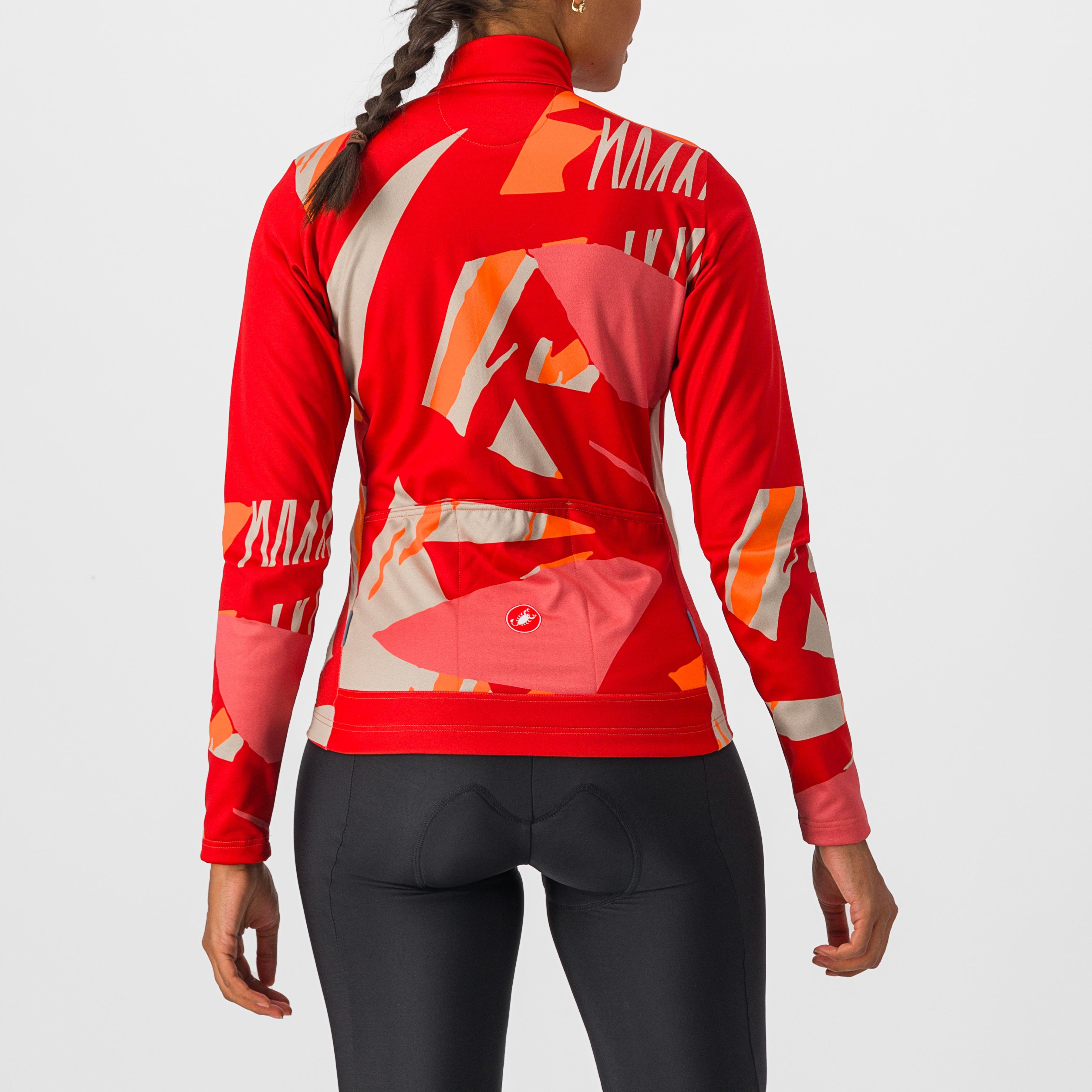 Tropicale ls jersey - mineral red - castelli