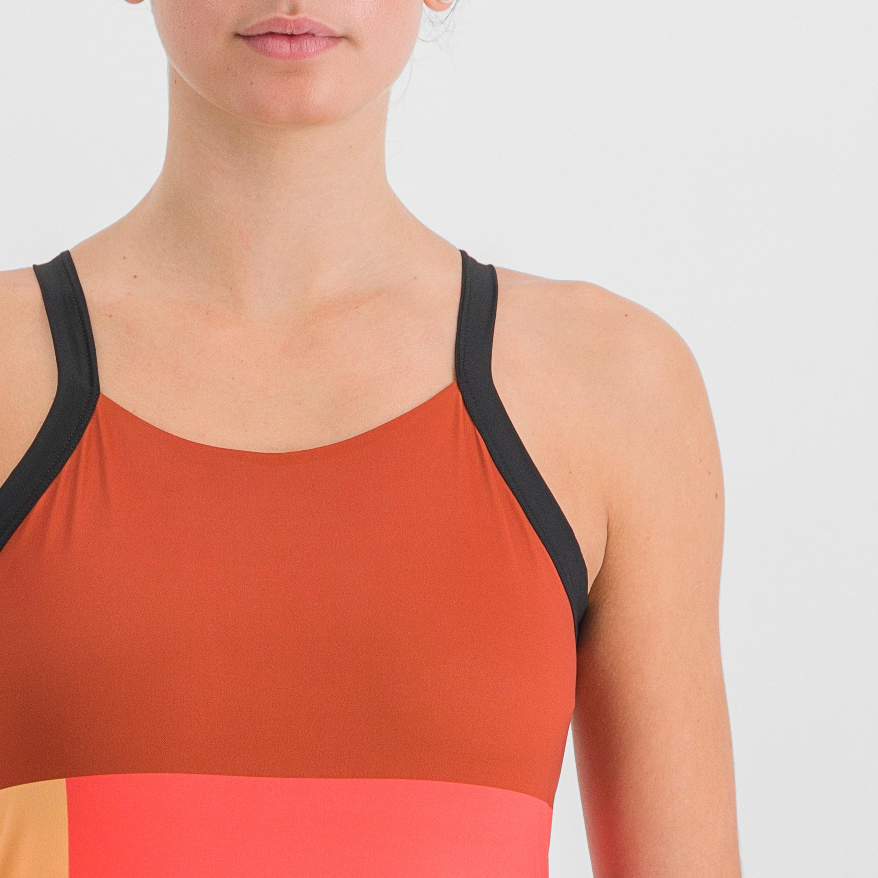 Snap w top - huckleberry cayenna red - sportful