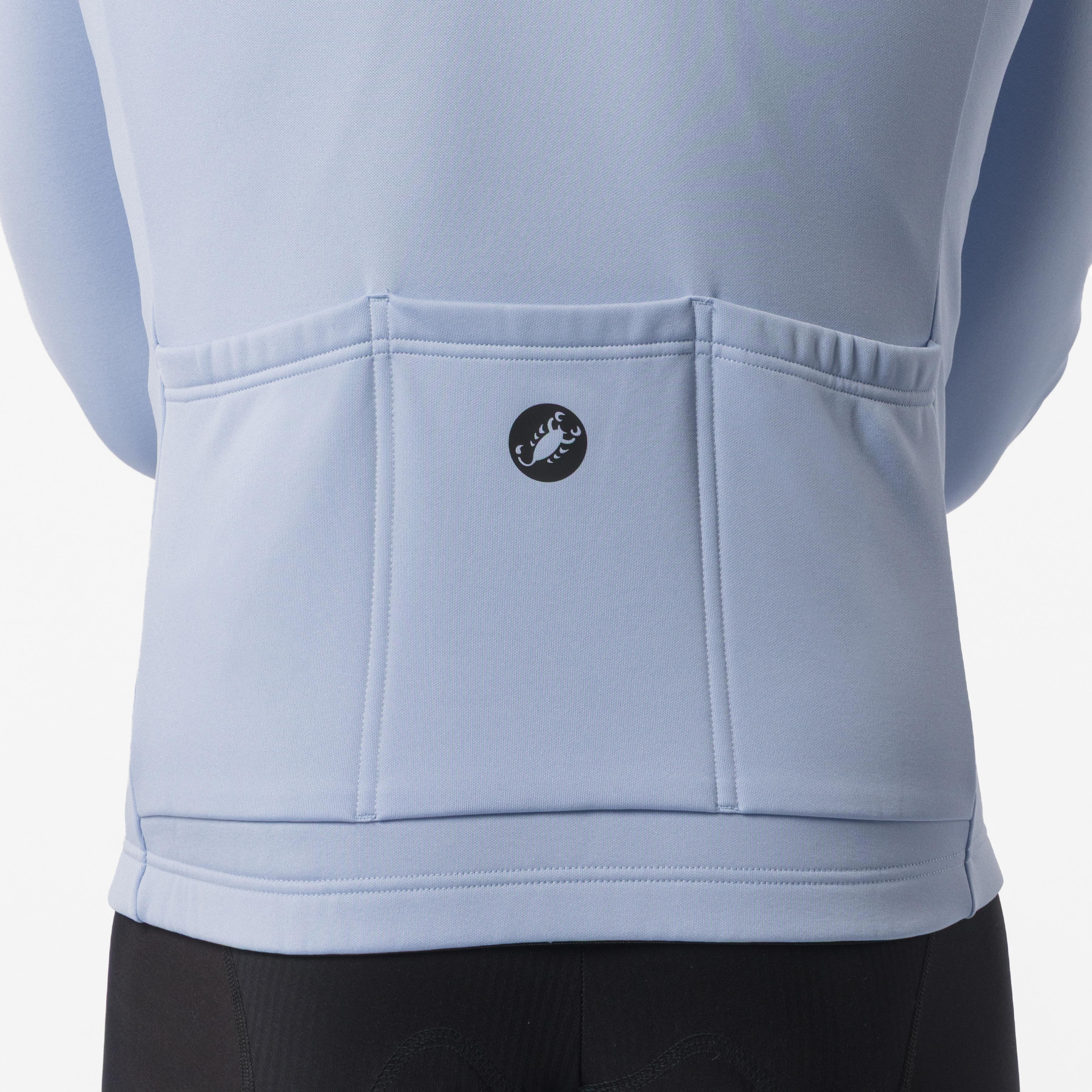 Competizione thermal ls jersey - steel fade - castelli