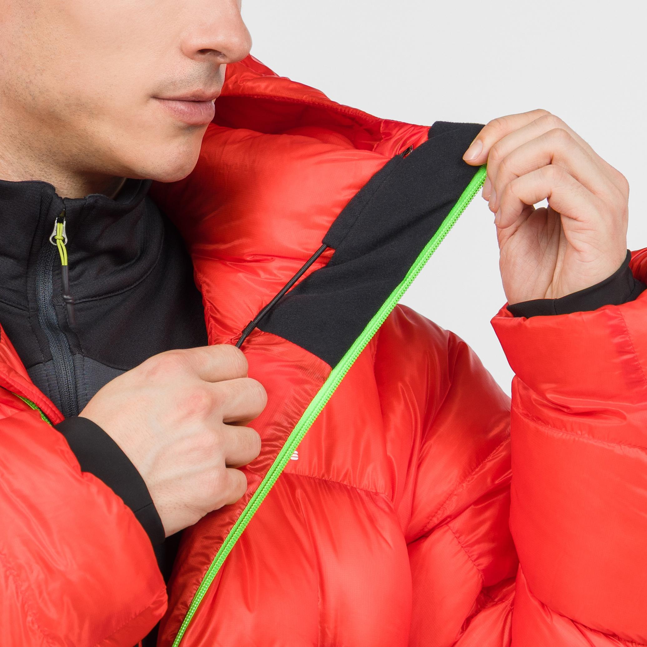K-performance summit down jacket - flame - karpos