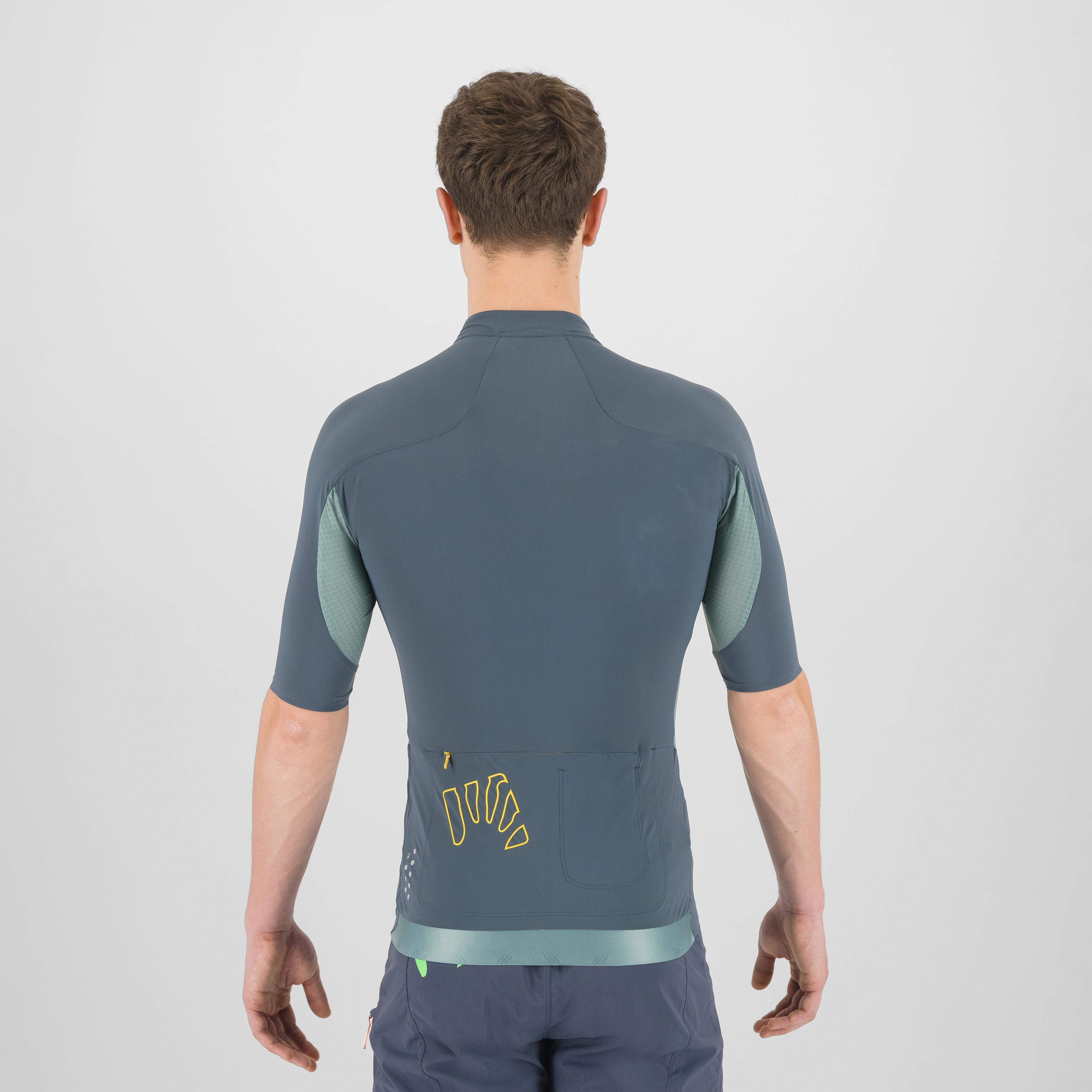 Pralongia evo jersey - dark slate/north atlantic - karpos