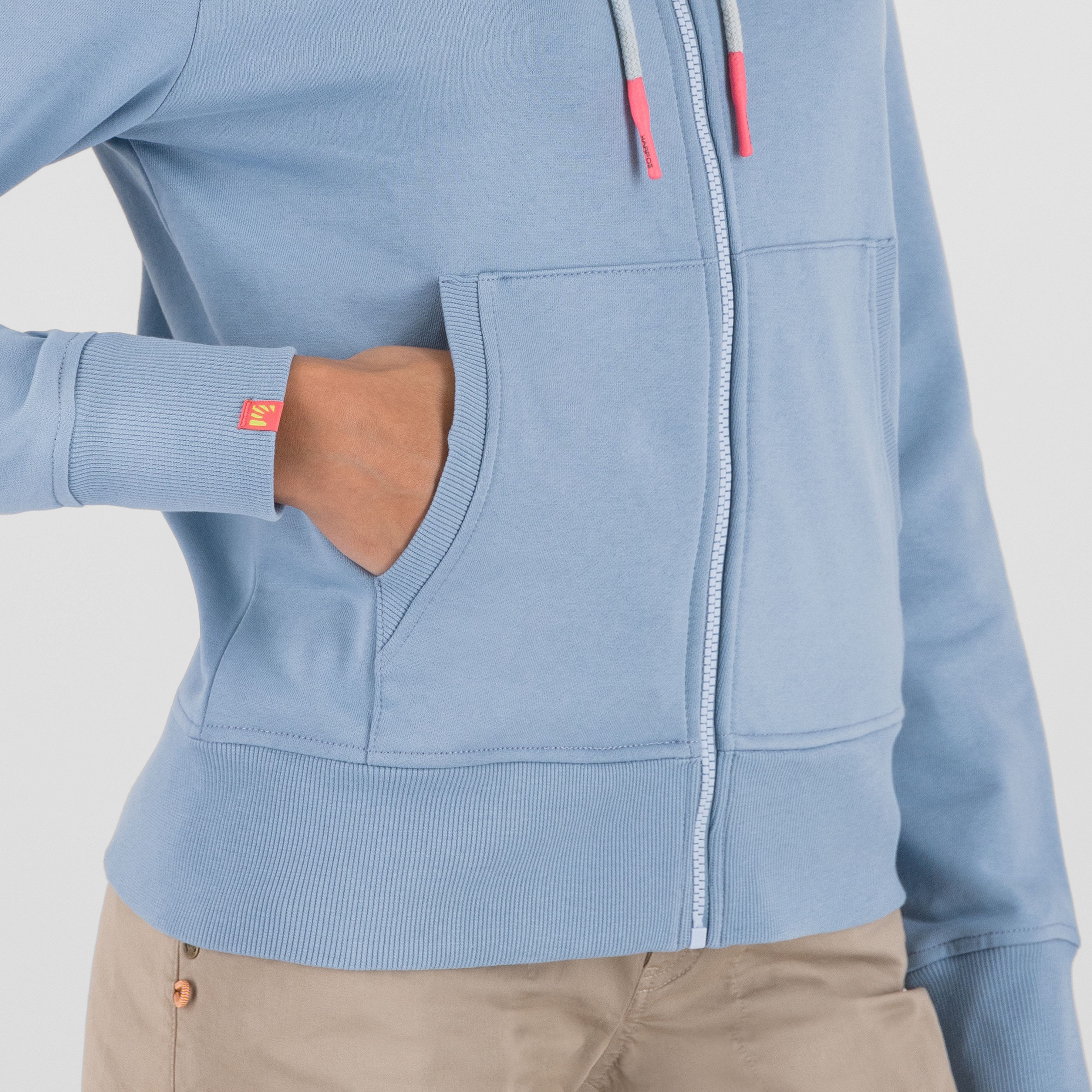 Volpe w full zip hoodie - windw. blue - karpos