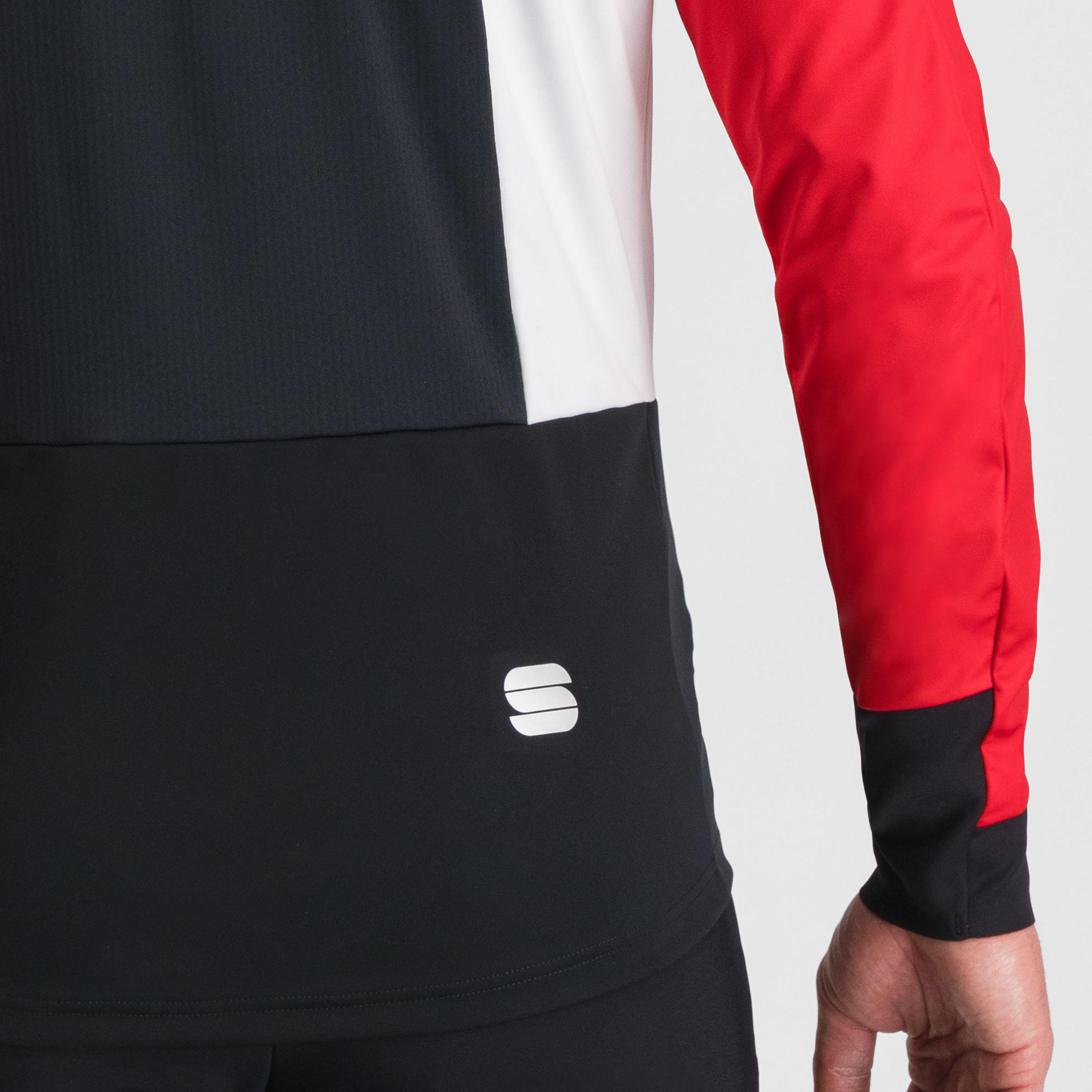 Apex jacket - tango red/white - sportful