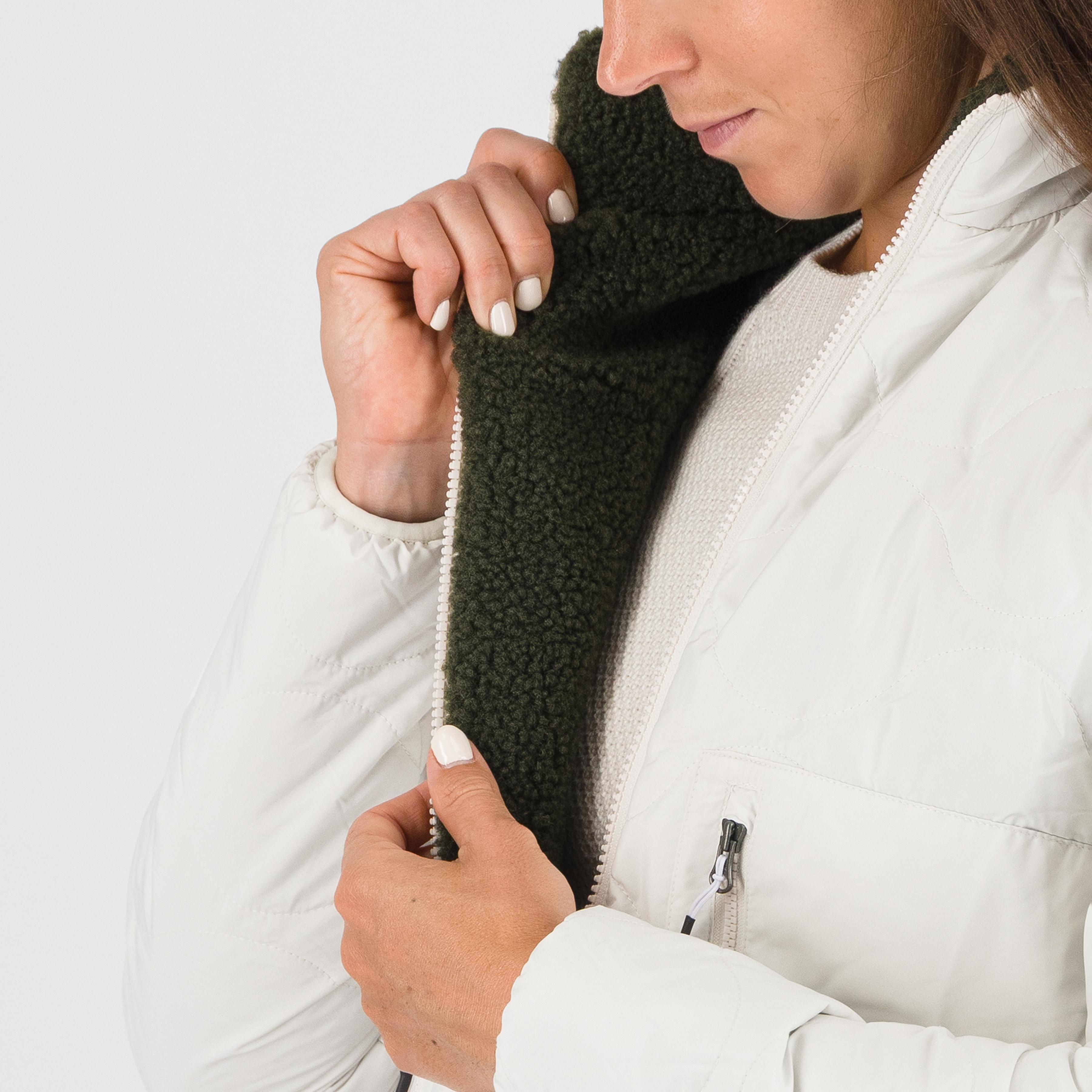 Sennes w jacket - vaporous gray/four leafe - karpos