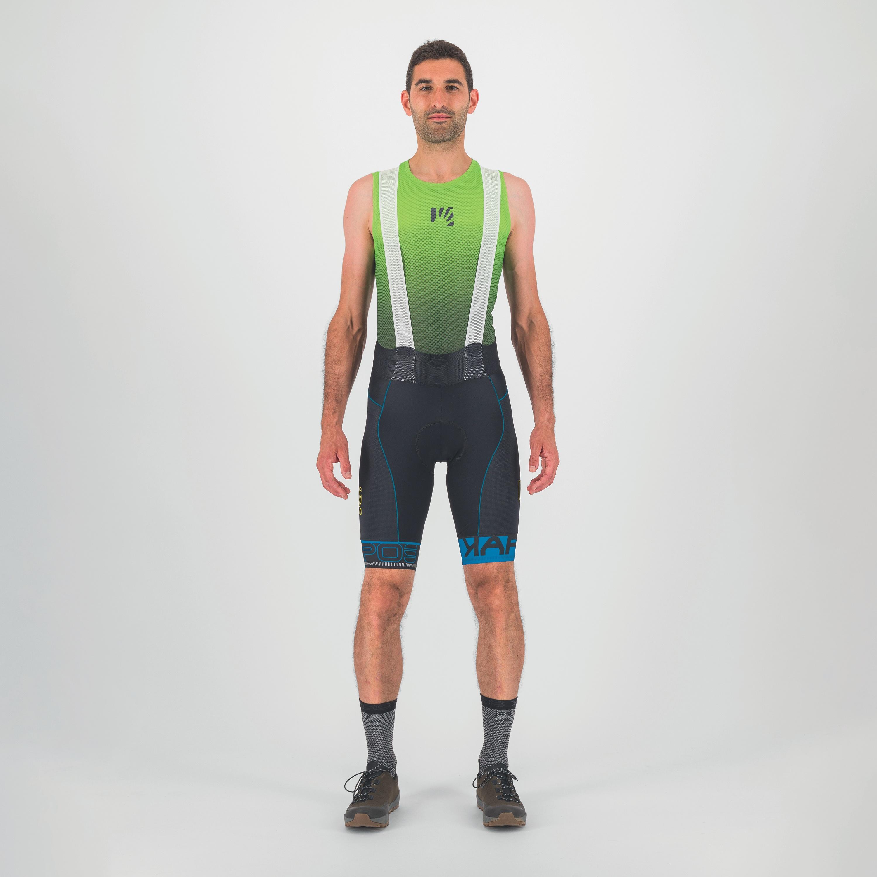 Verve evo bibshort - black/indigo b. - karpos