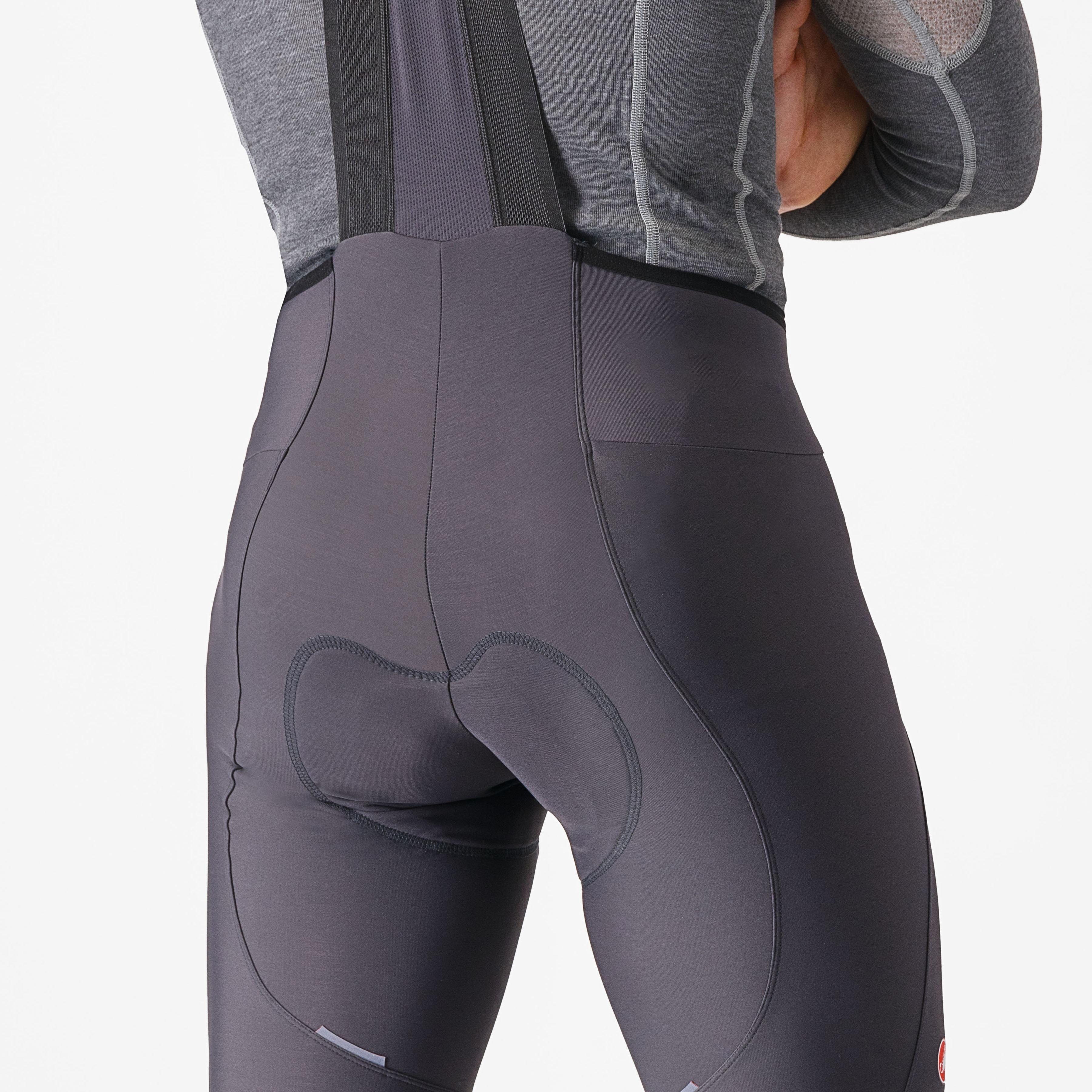 Espresso bibtight - dark gray - castelli