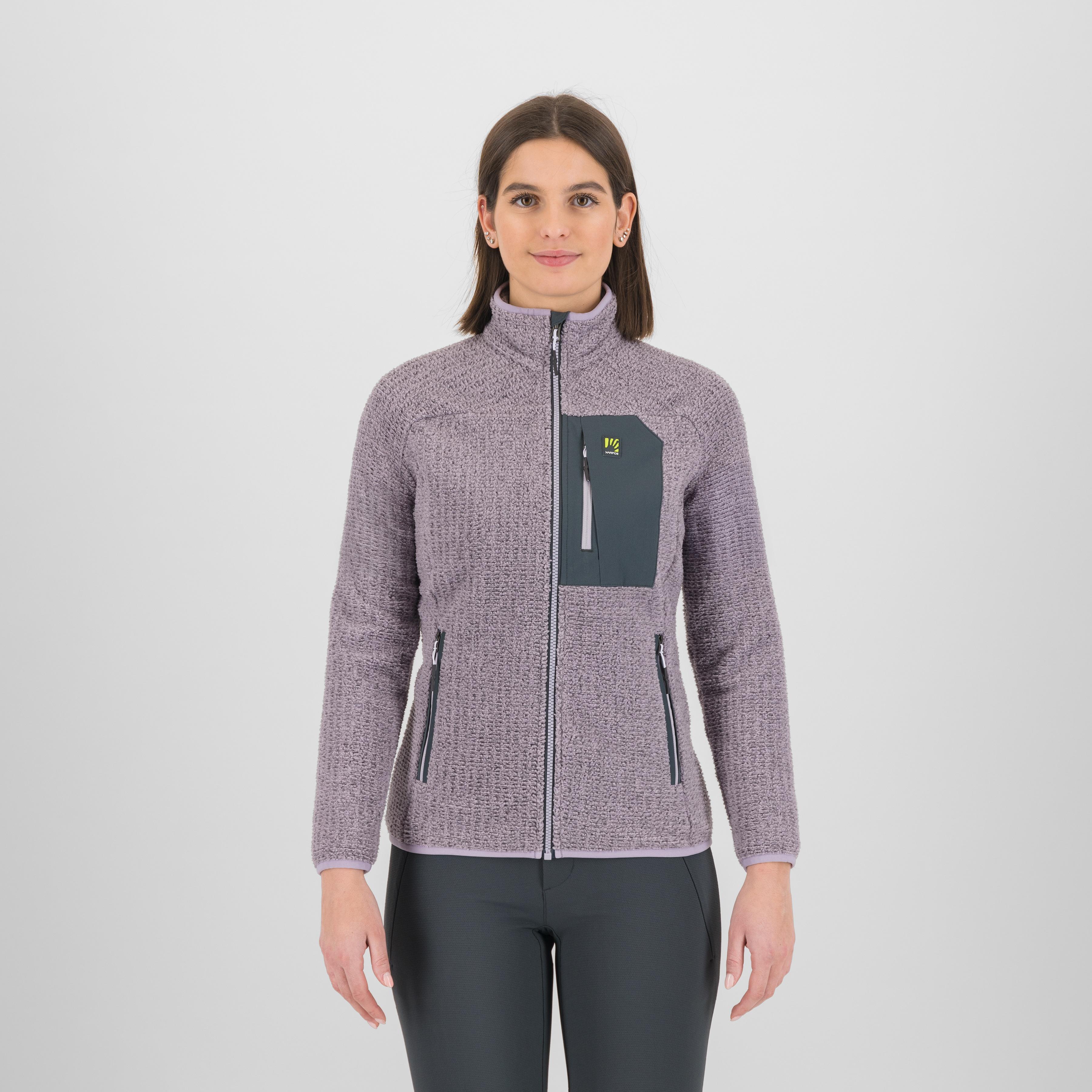 Rocchetta evo w fleece - lavender/woodl.gray - karpos