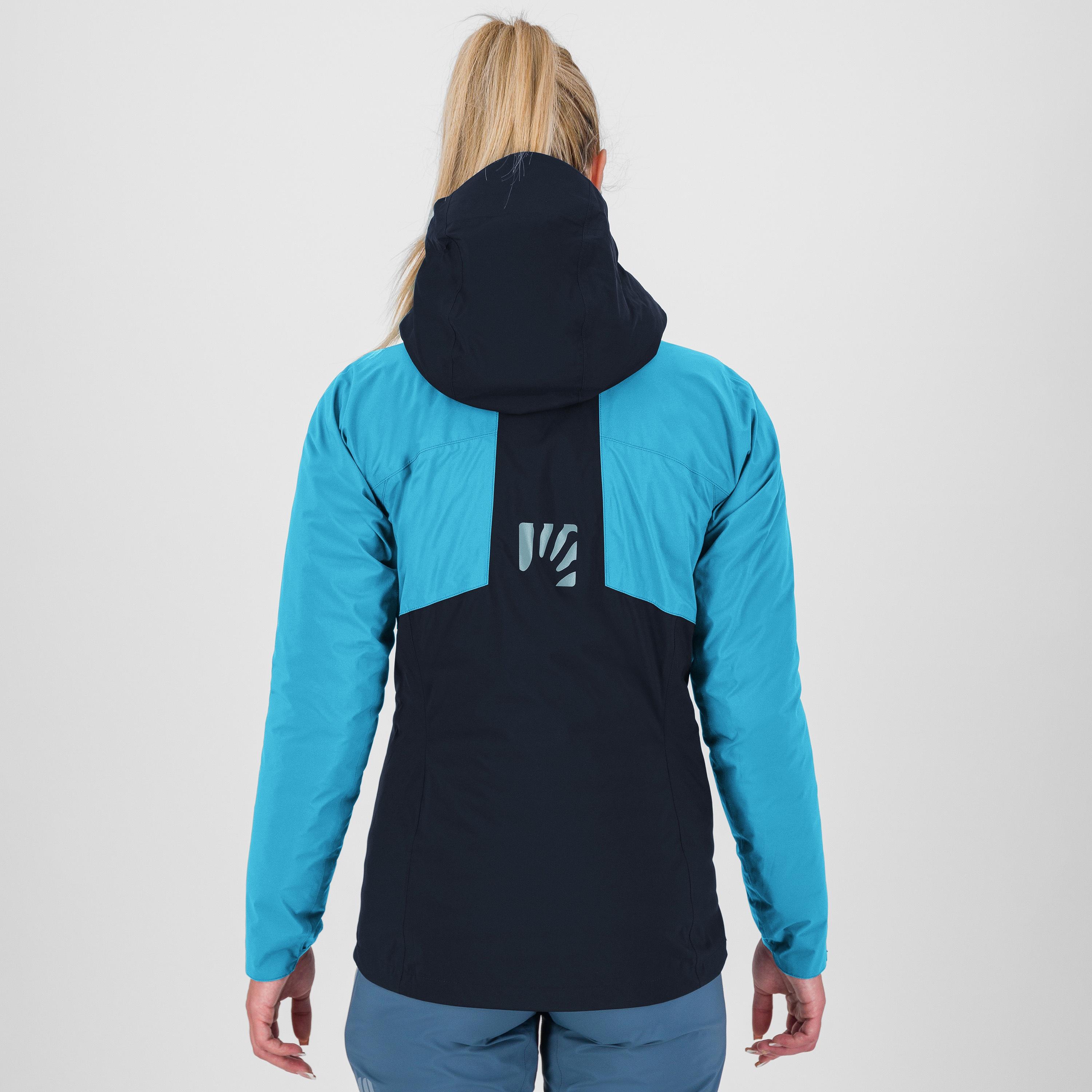 Valsesia shell w jacket - vulcan/blue atoll - karpos
