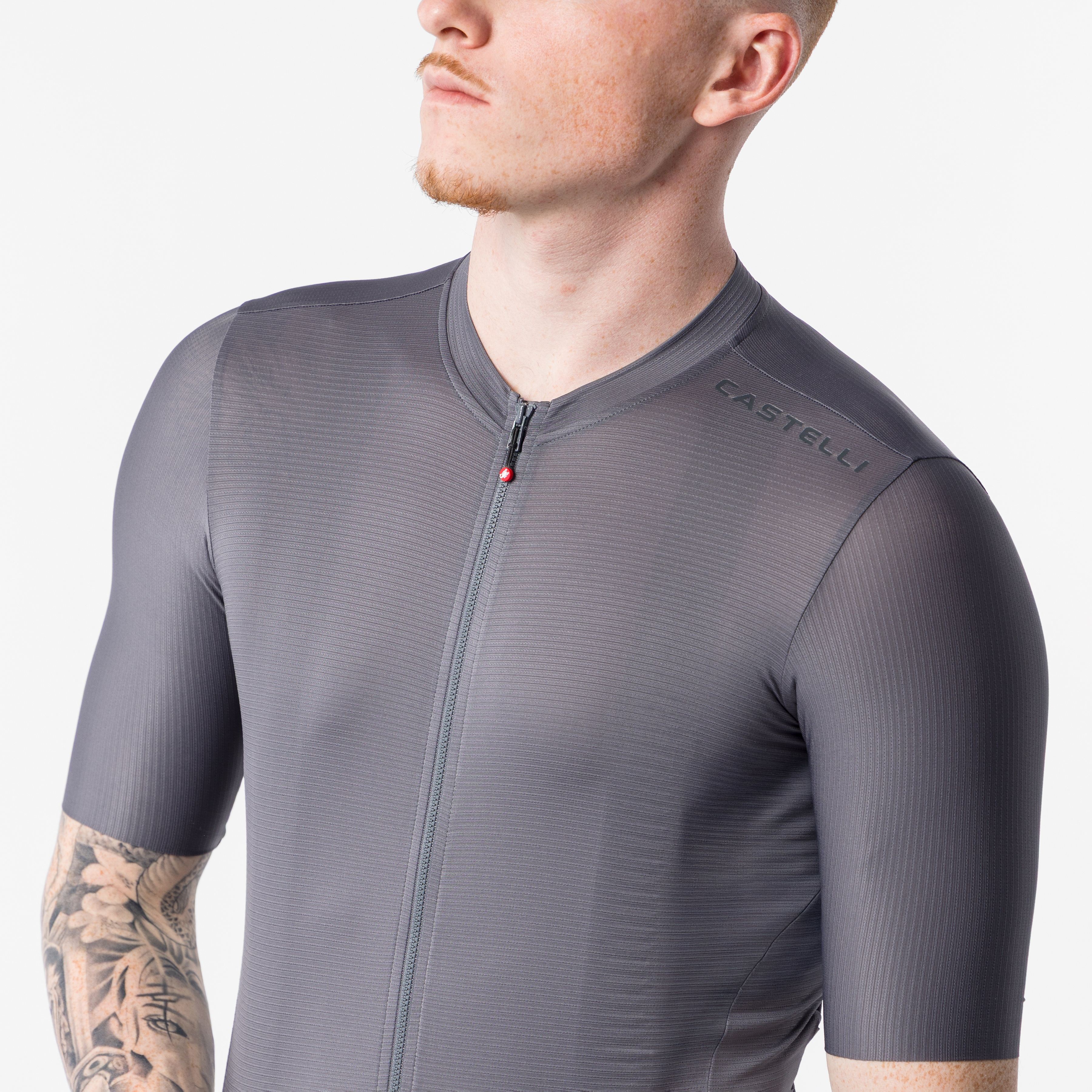 Espresso 2 jersey - smoky gray - castelli