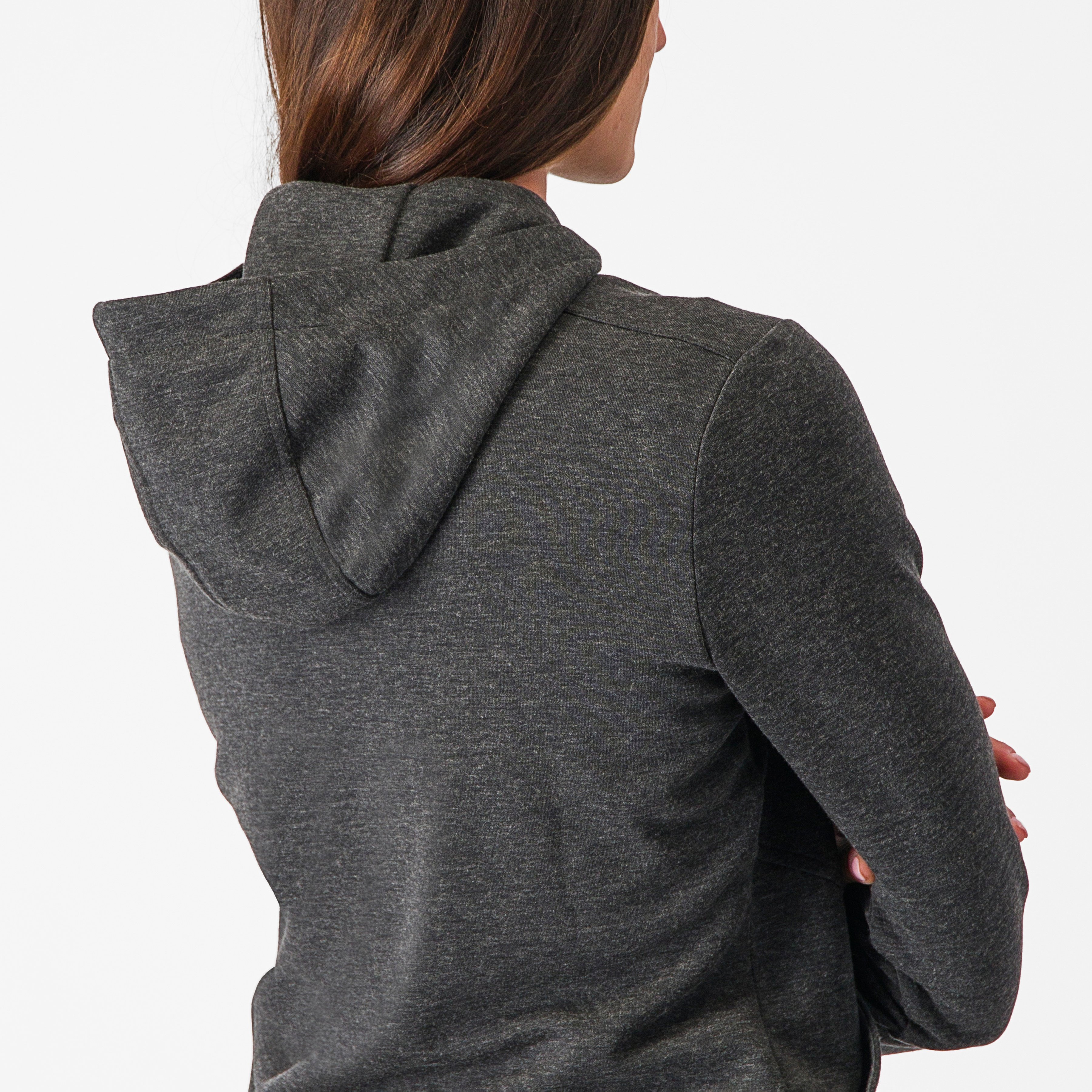 Milano 2 full zip w fleece - dark gray - castelli