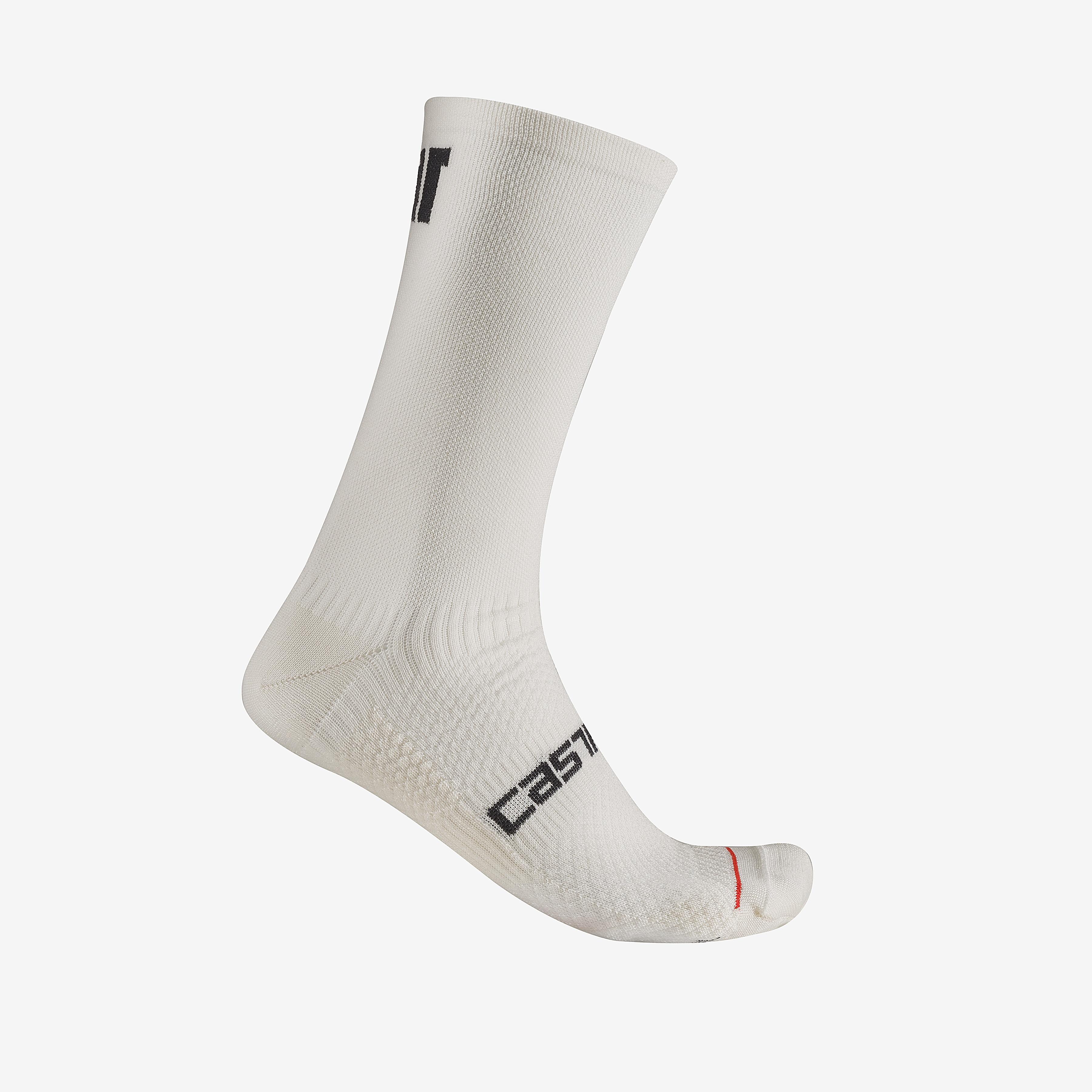 Como 20 thermal sock - white - castelli