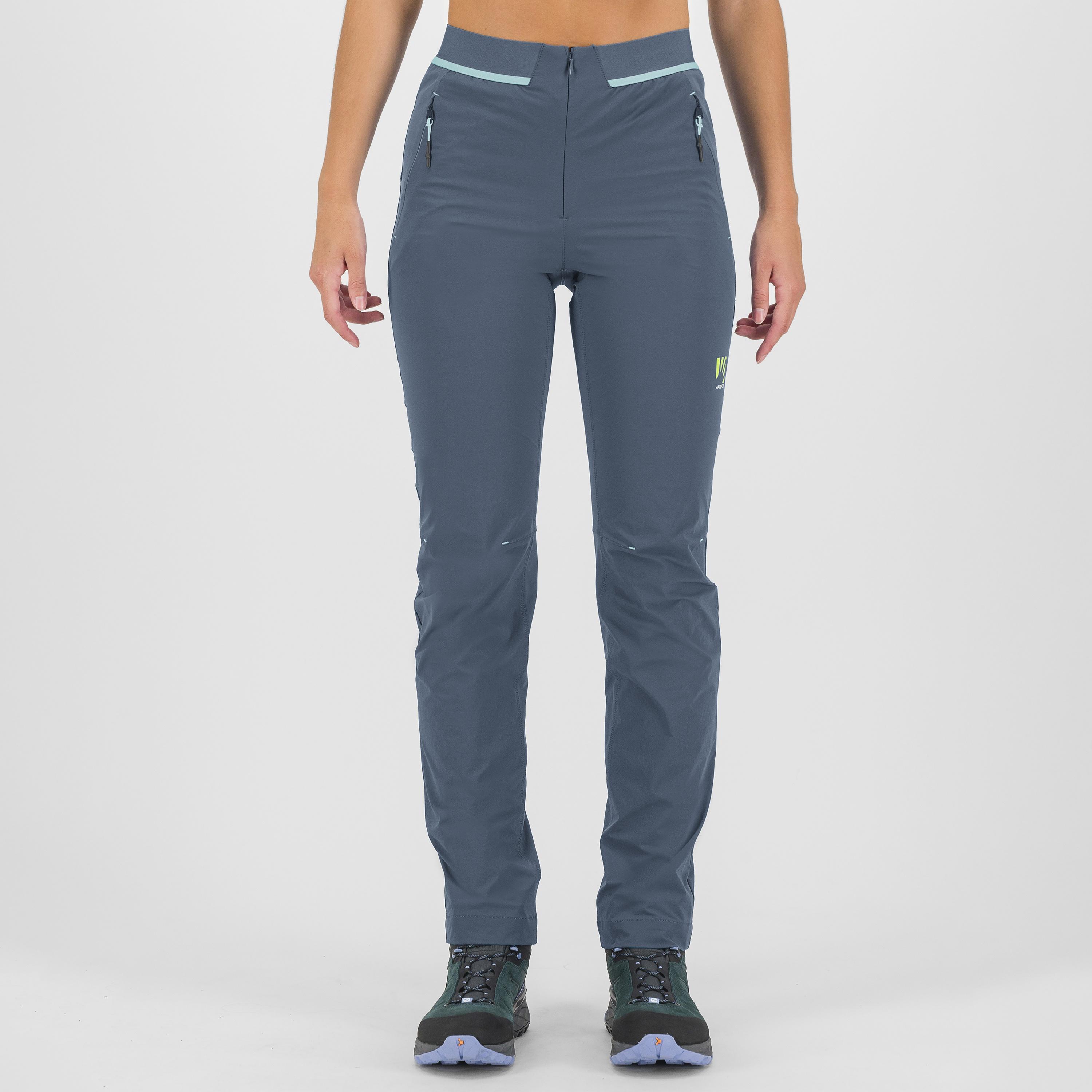 Tre cime w pant - vintage indigo/aquamarine - karpos
