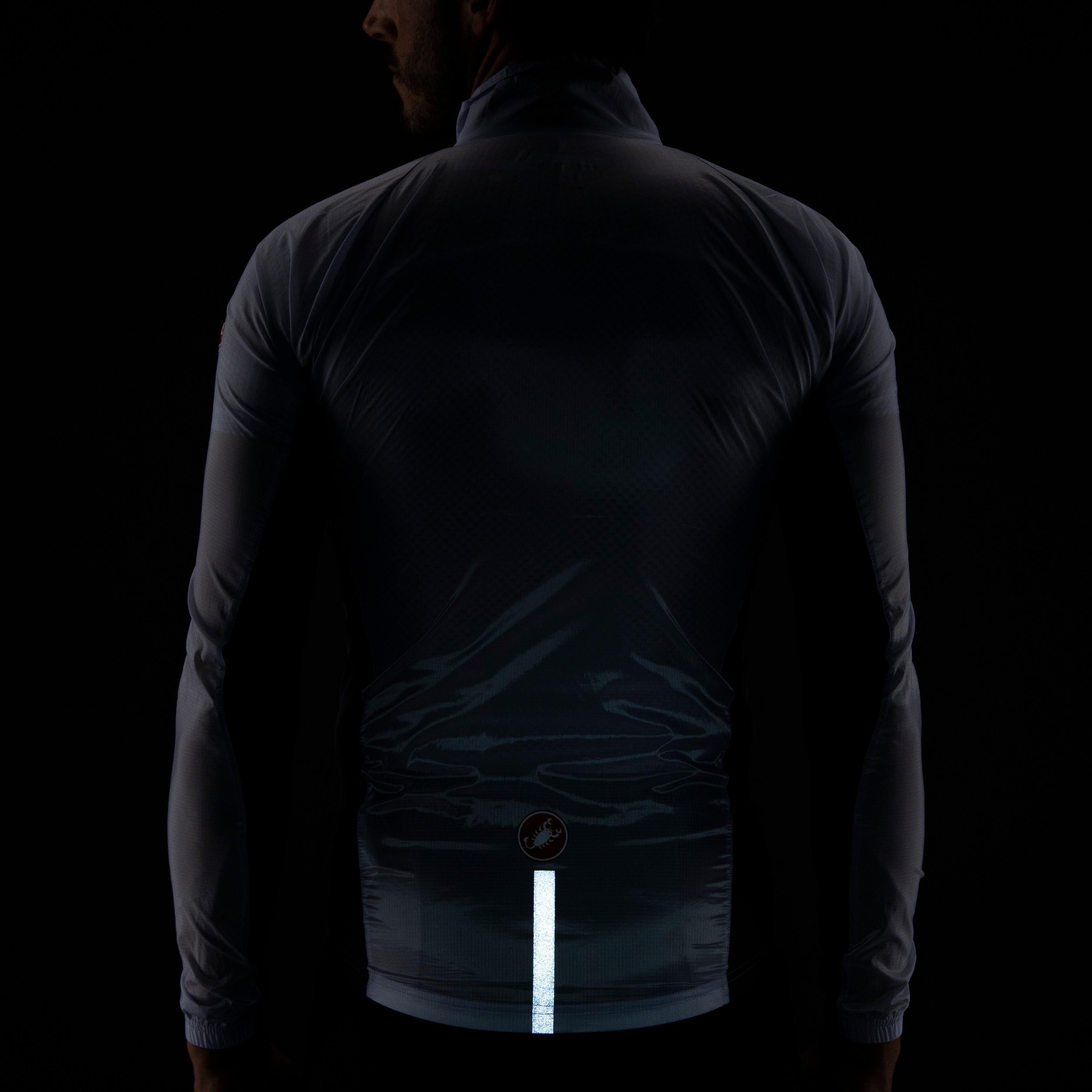 Squadra stretch jacket - silver gray/dark gray - castelli