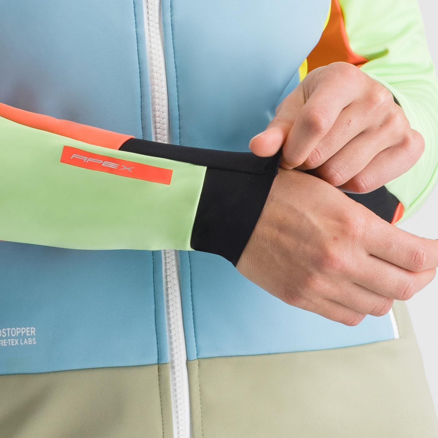 Upcycle apex w jacket - multicolor - sportful