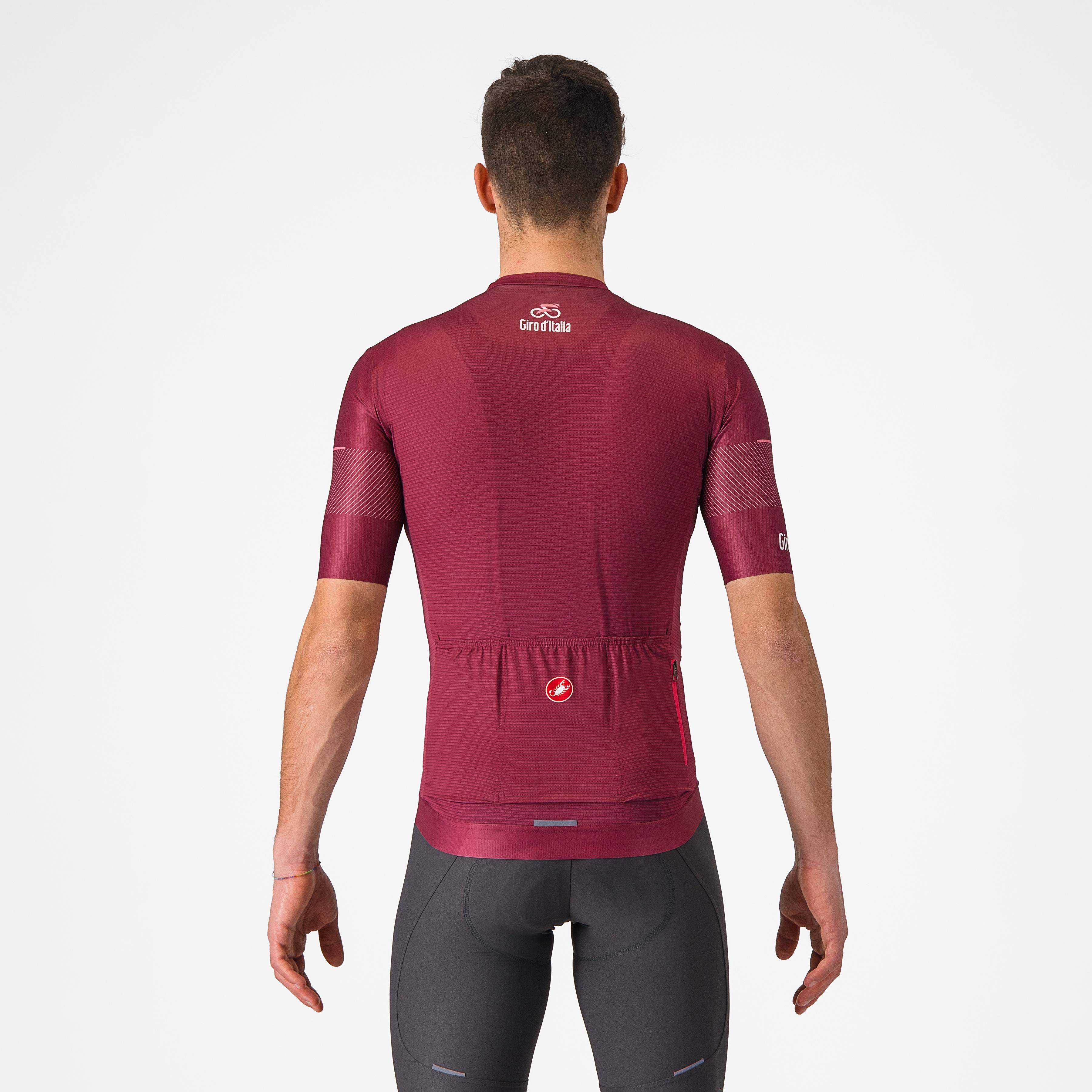 #giro trofeo jersey - granata - castelli