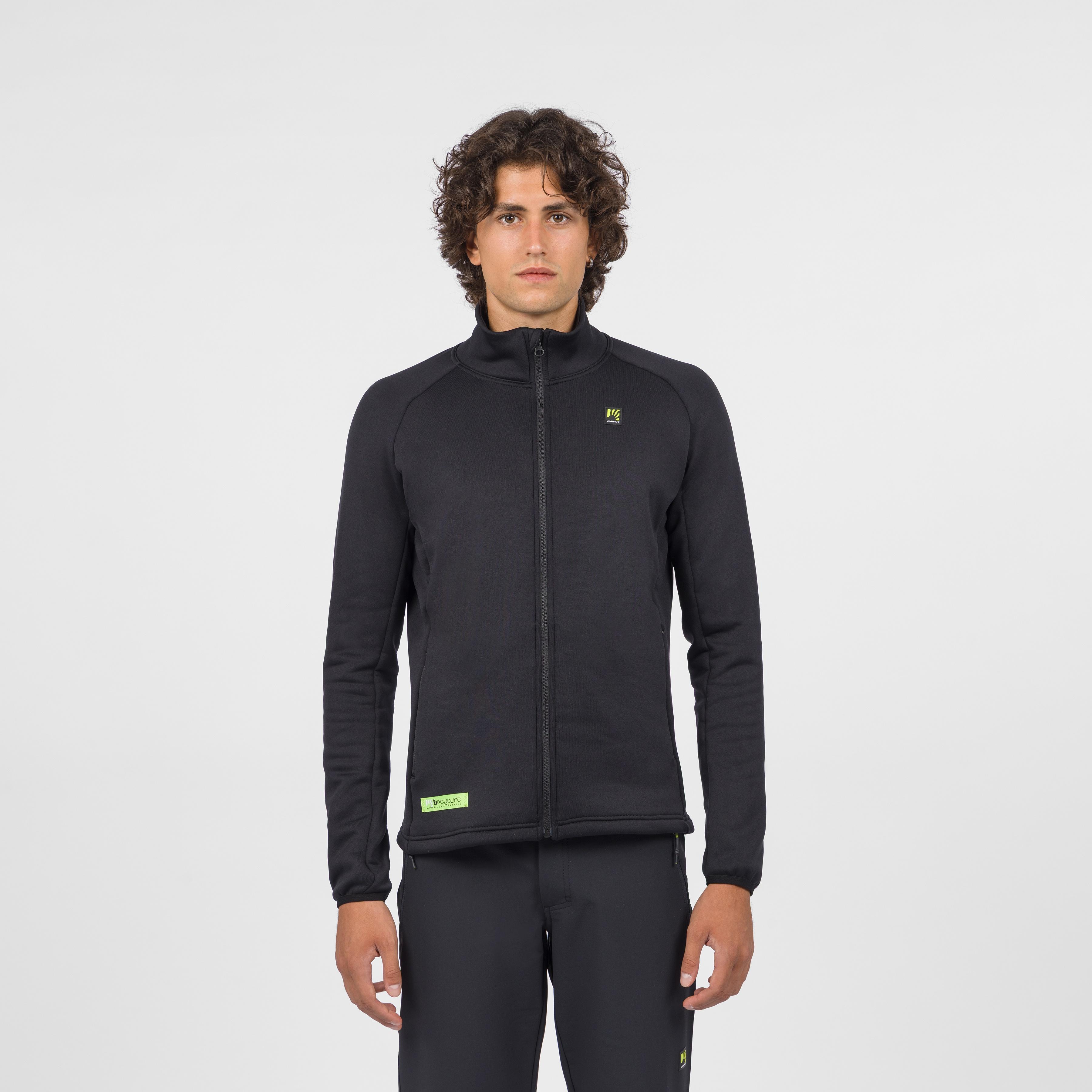Ivo polartec mgz full zip fleece - black - karpos