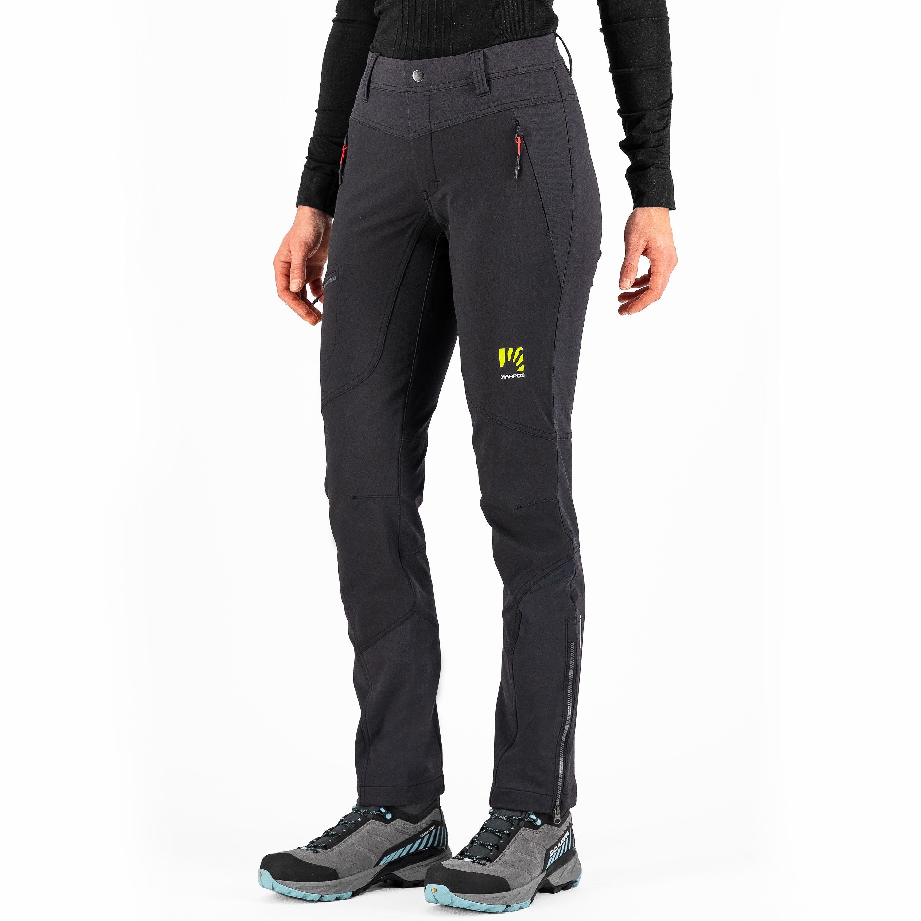 Cevedale evo w pant - black dark grey - karpos