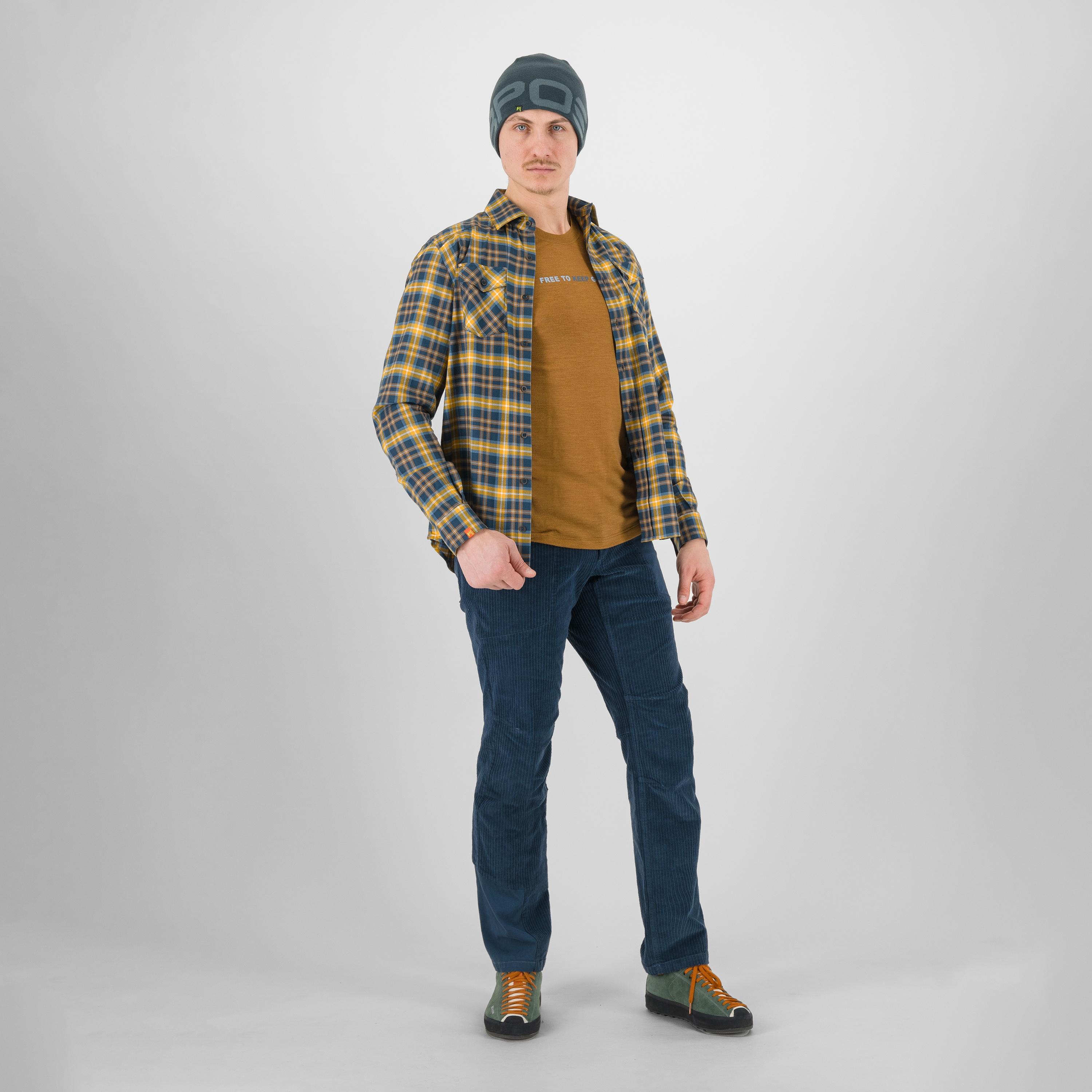 Martora winter shirt - midnight/golden - karpos