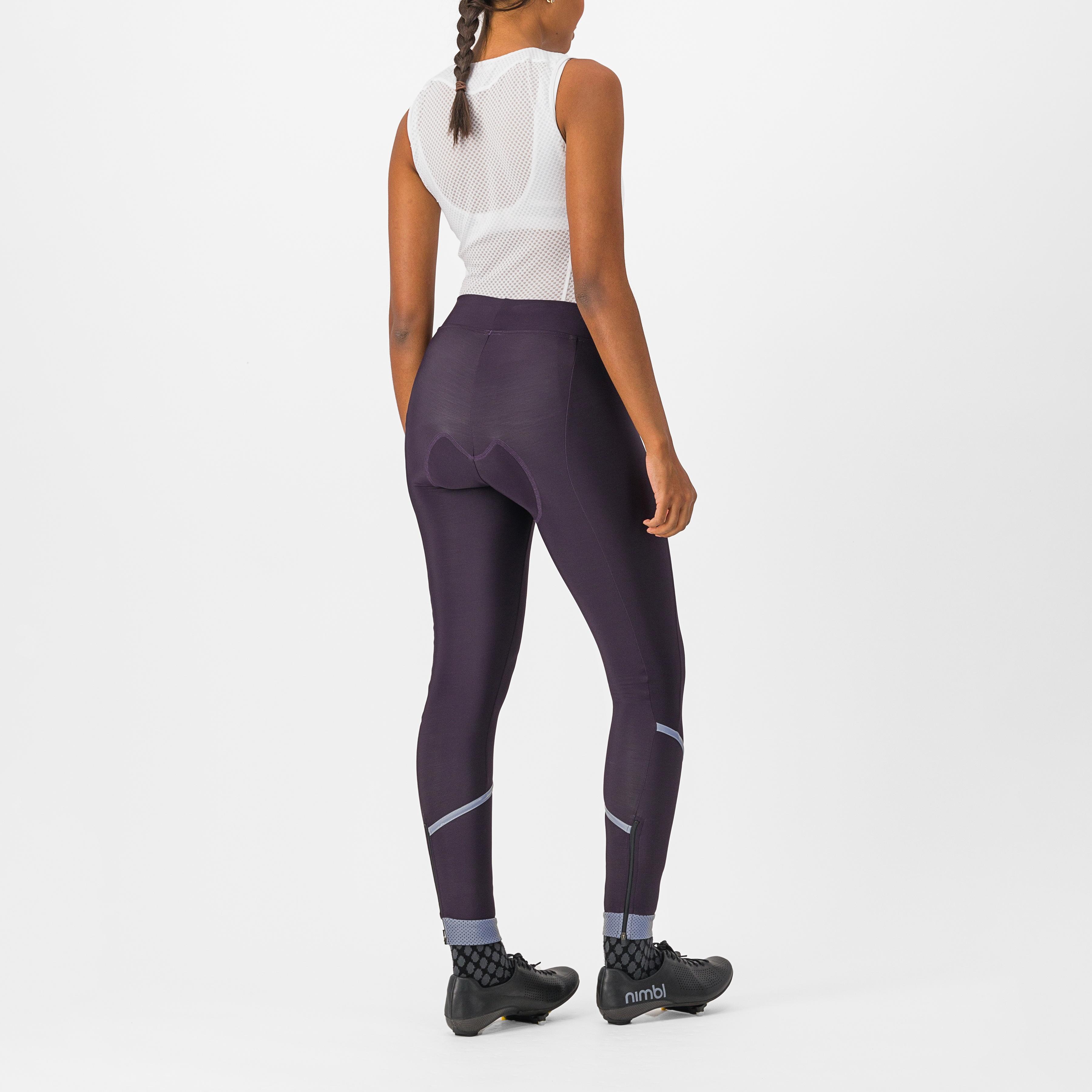 Velocissima thermal tight - dark night shade/silver reflex - castelli