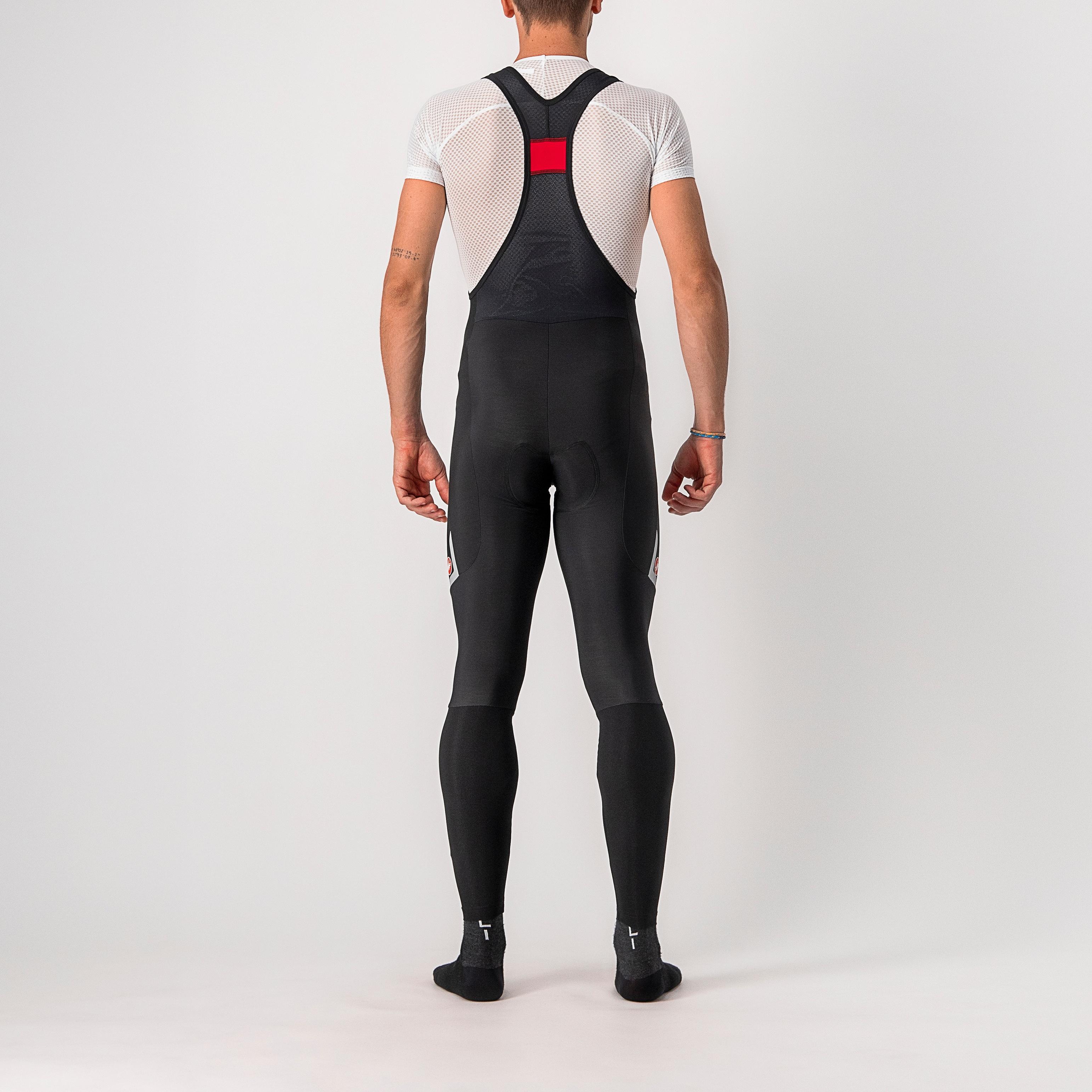 Velocissimo 5 bibtight - black/silver reflex - castelli