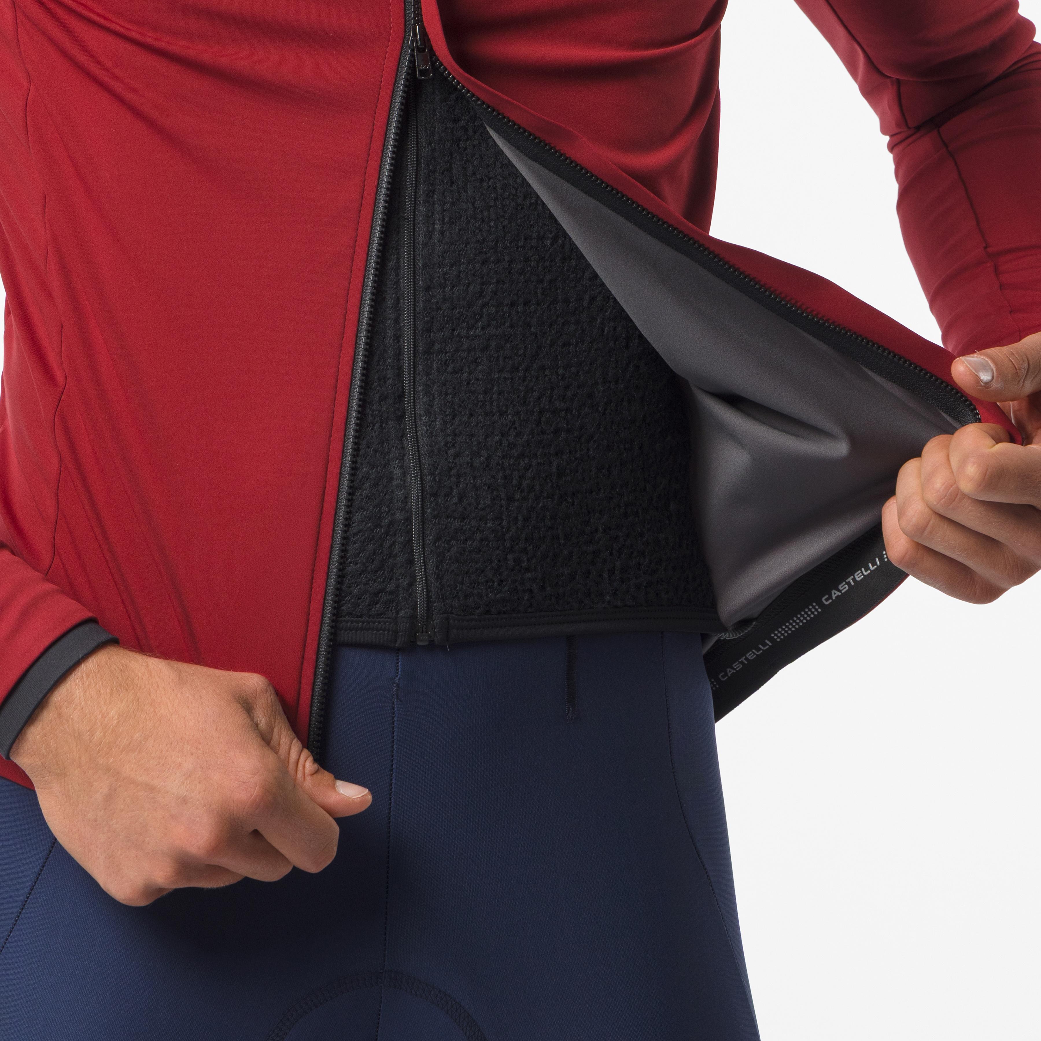 Alpha 150 jacket - garnet/black - castelli
